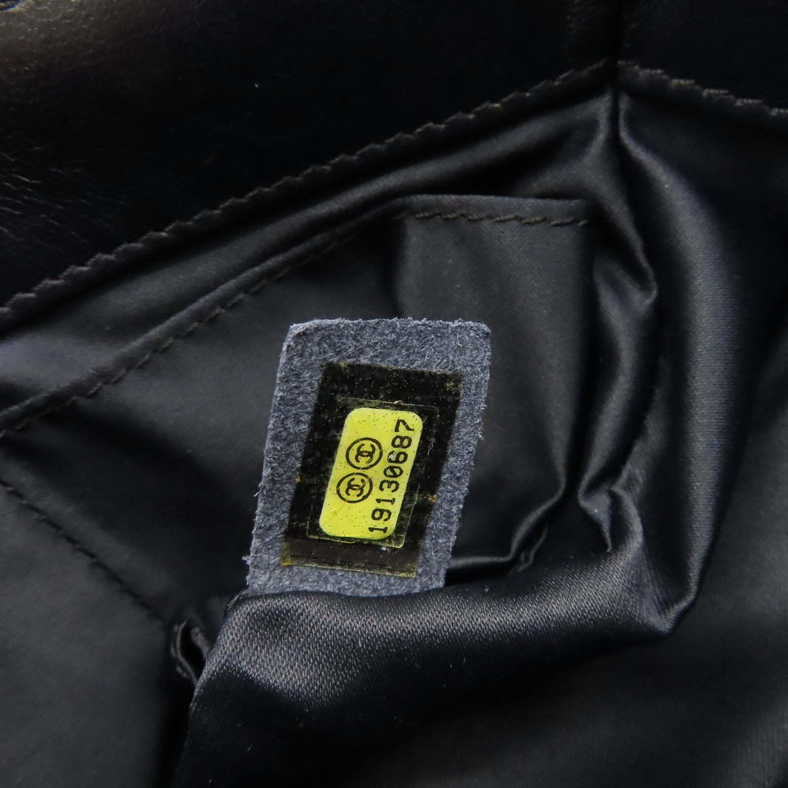 CHANEL 菱格羊皮皮革Chain Shoulder Bag銀扣鏈帶肩背袋寶藍色