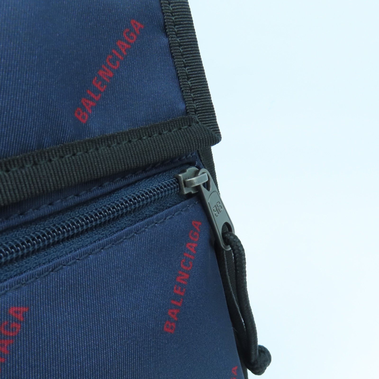 BALENCIAGA 尼龍Shoulder Bag肩背袋藍色