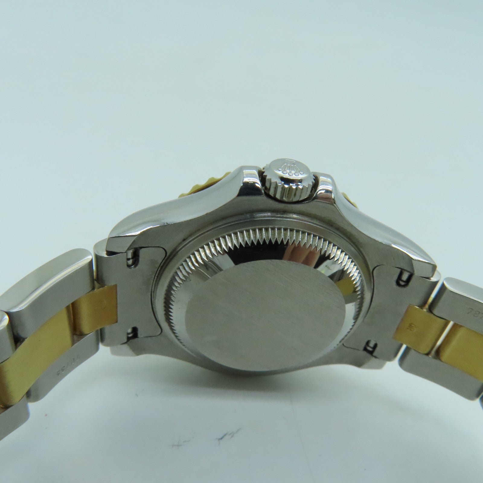 ROLEX Yacht Master 18K黃金/不鏽鋼手錶自動機芯白色