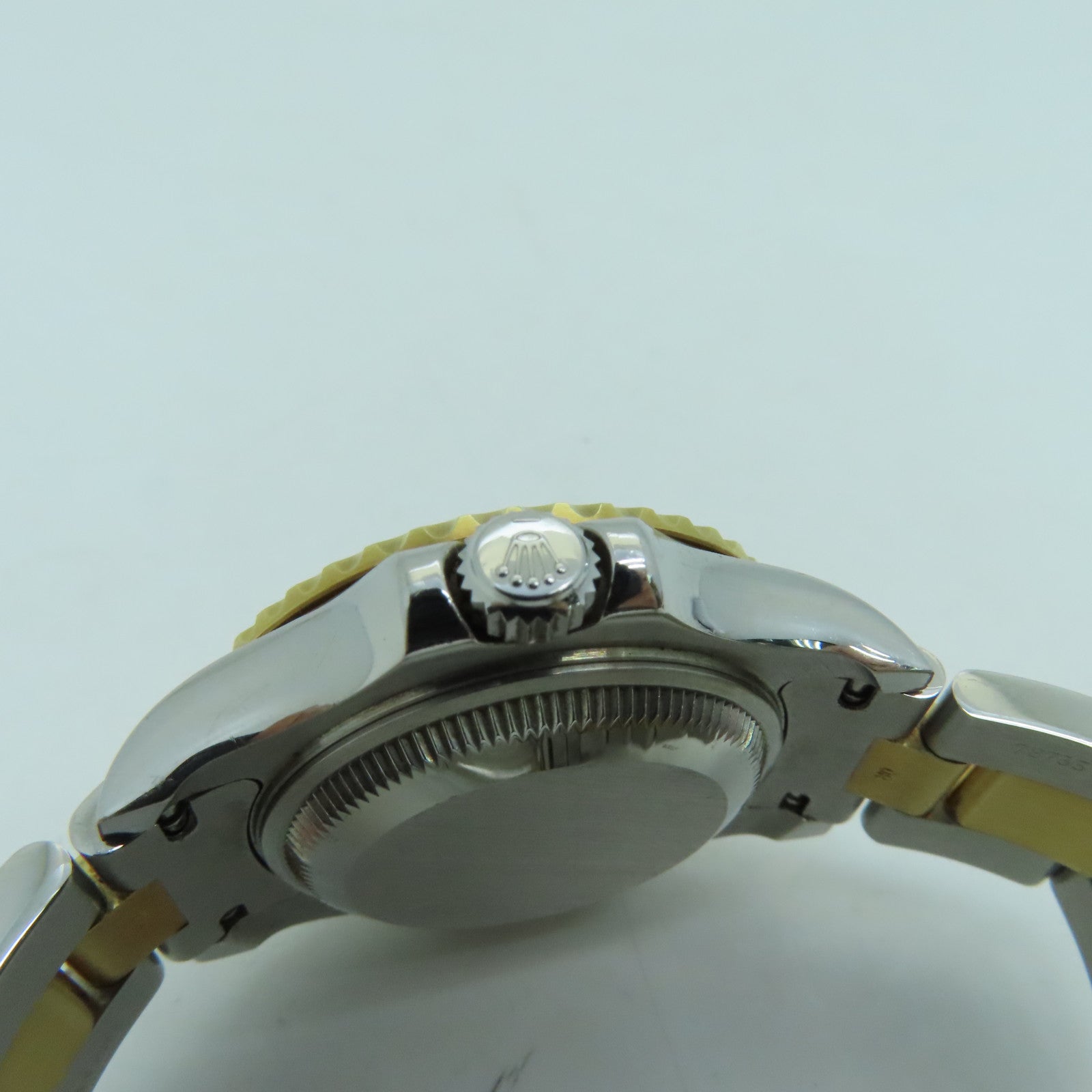 ROLEX Yacht Master 18K黃金/不鏽鋼手錶自動機芯白色