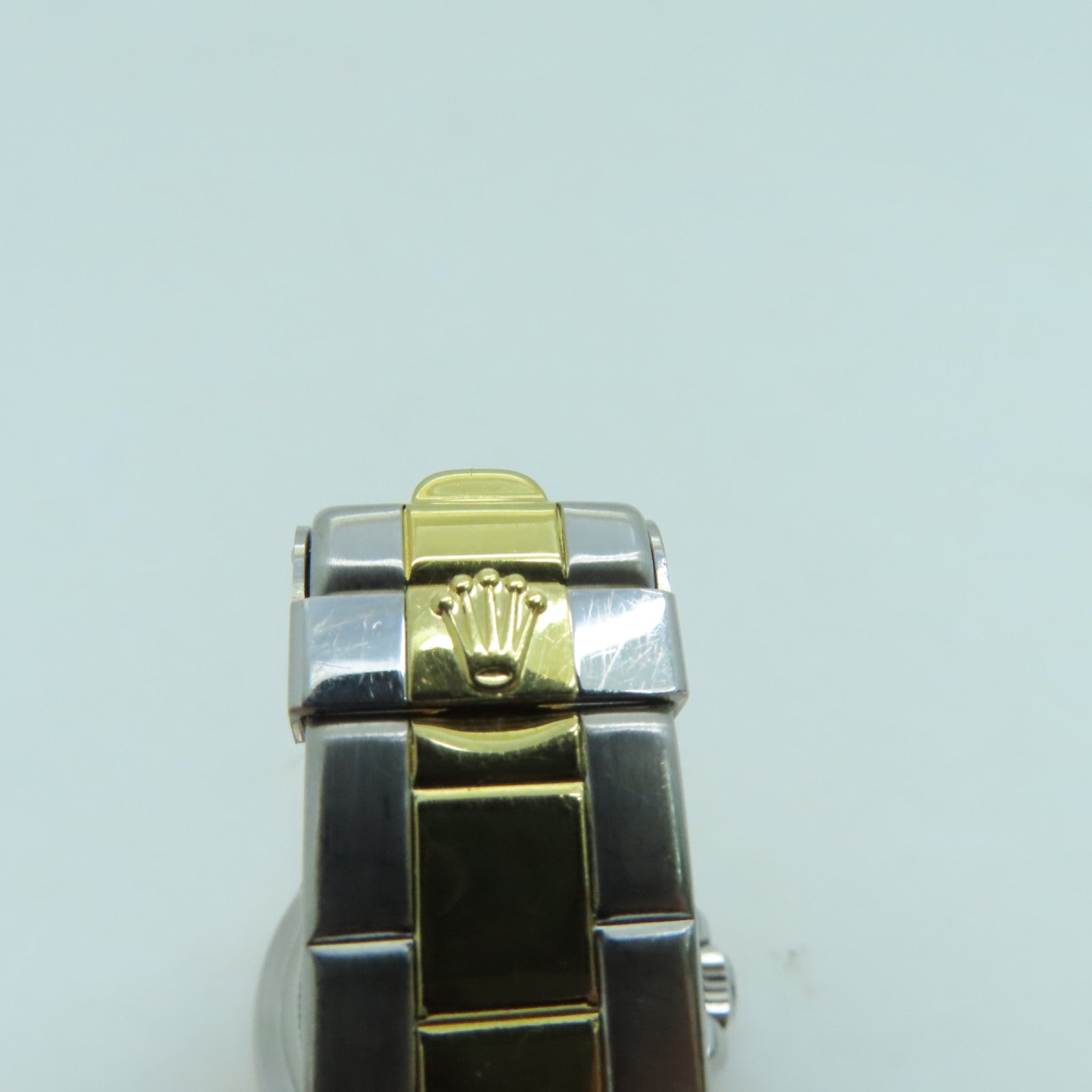 ROLEX Yacht Master 18K黃金/不鏽鋼手錶自動機芯白色