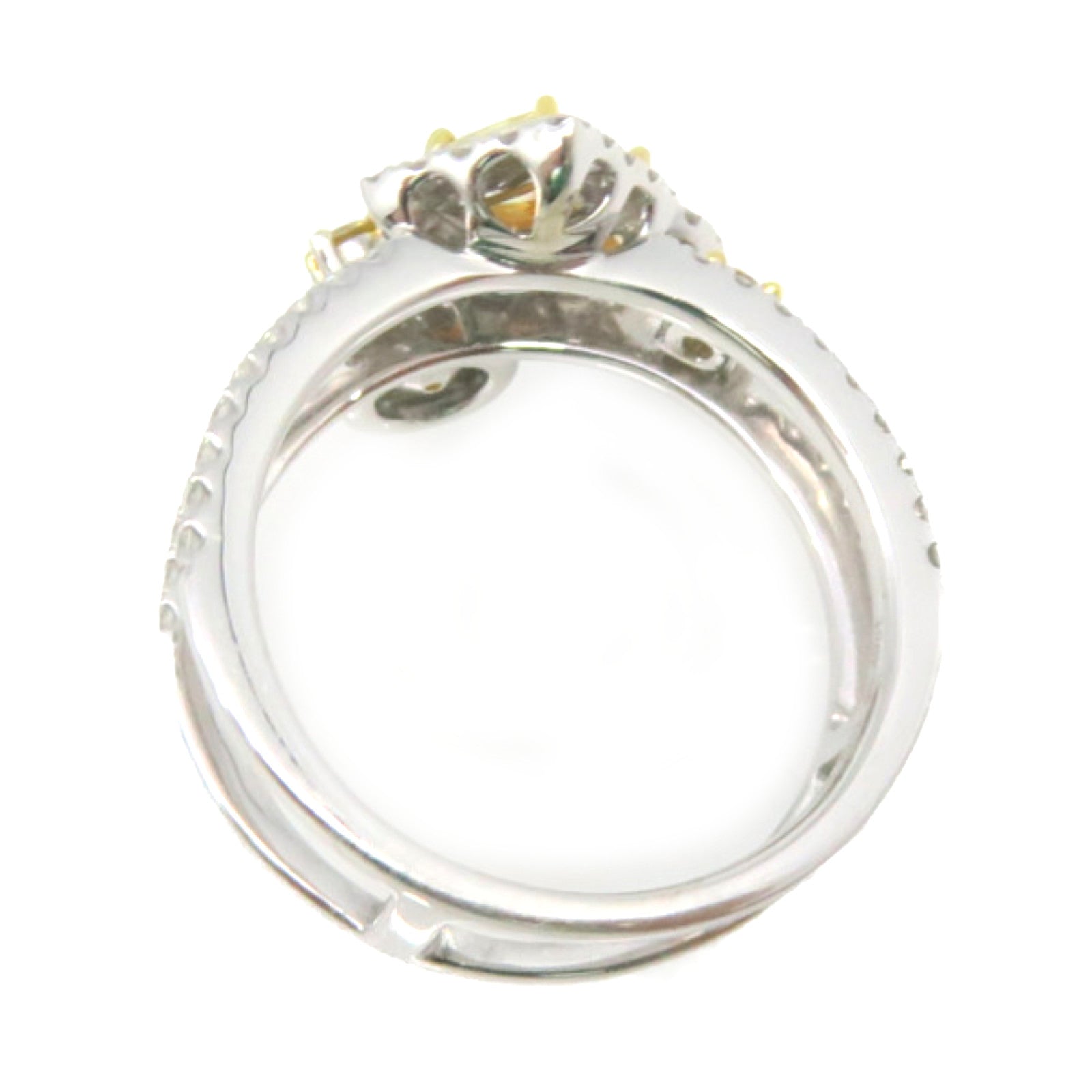 JEWELRY 【激減優惠】18K白金/黃金/黃鑽石/鑽石Diamond Ring戒指US#6.25