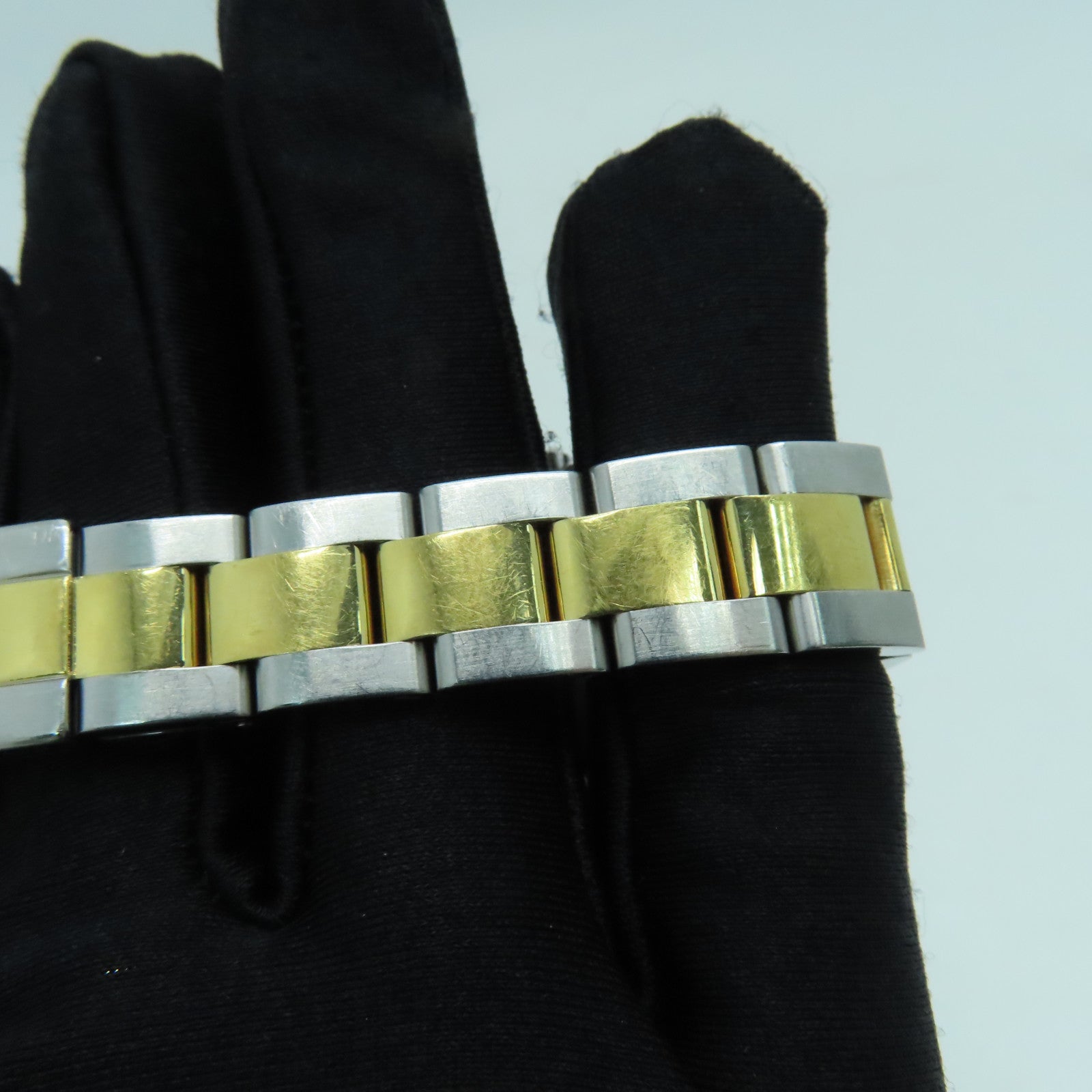 ROLEX Yacht Master 18K黃金/不鏽鋼手錶自動機芯白色