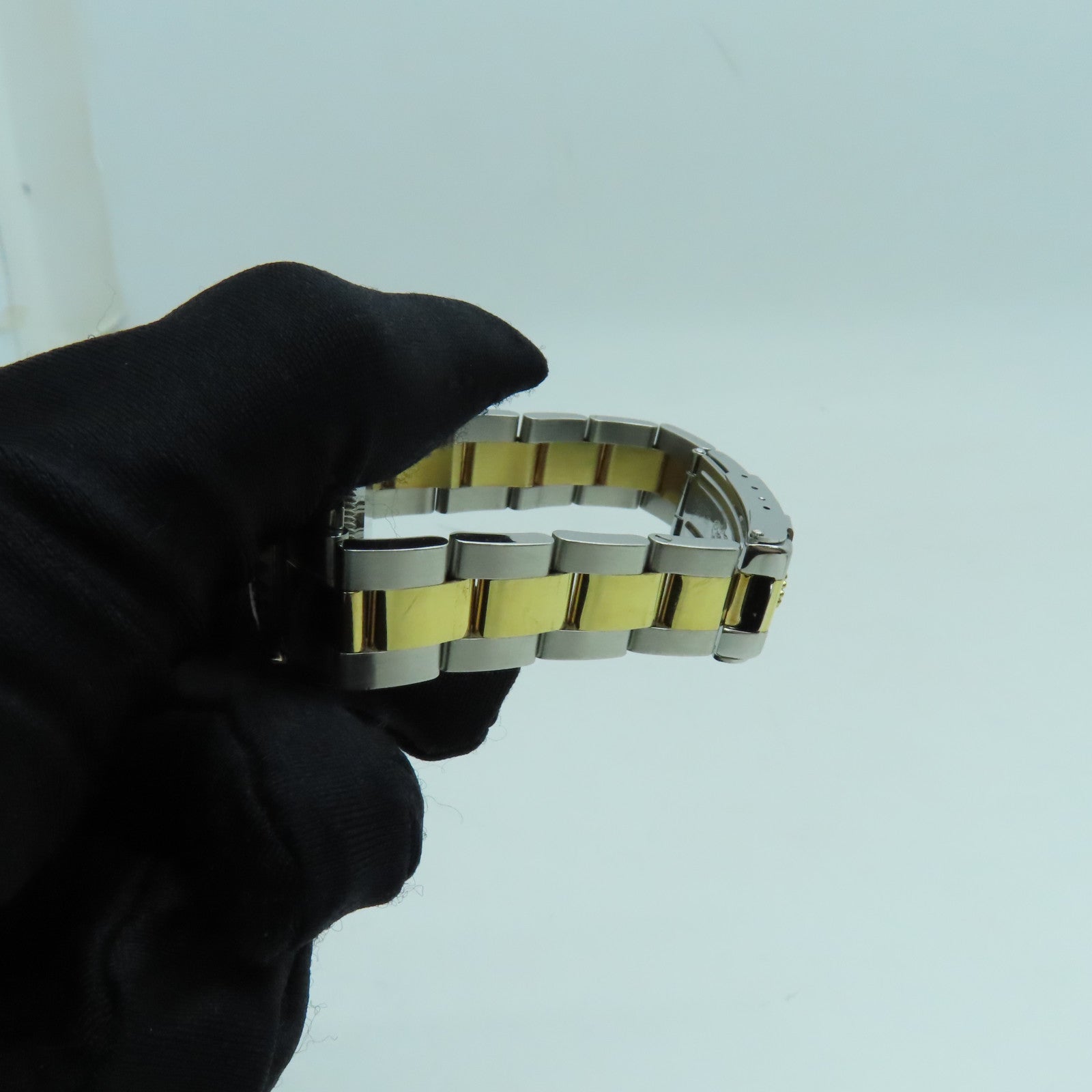 ROLEX Yacht Master 18K黃金/不鏽鋼手錶自動機芯白色