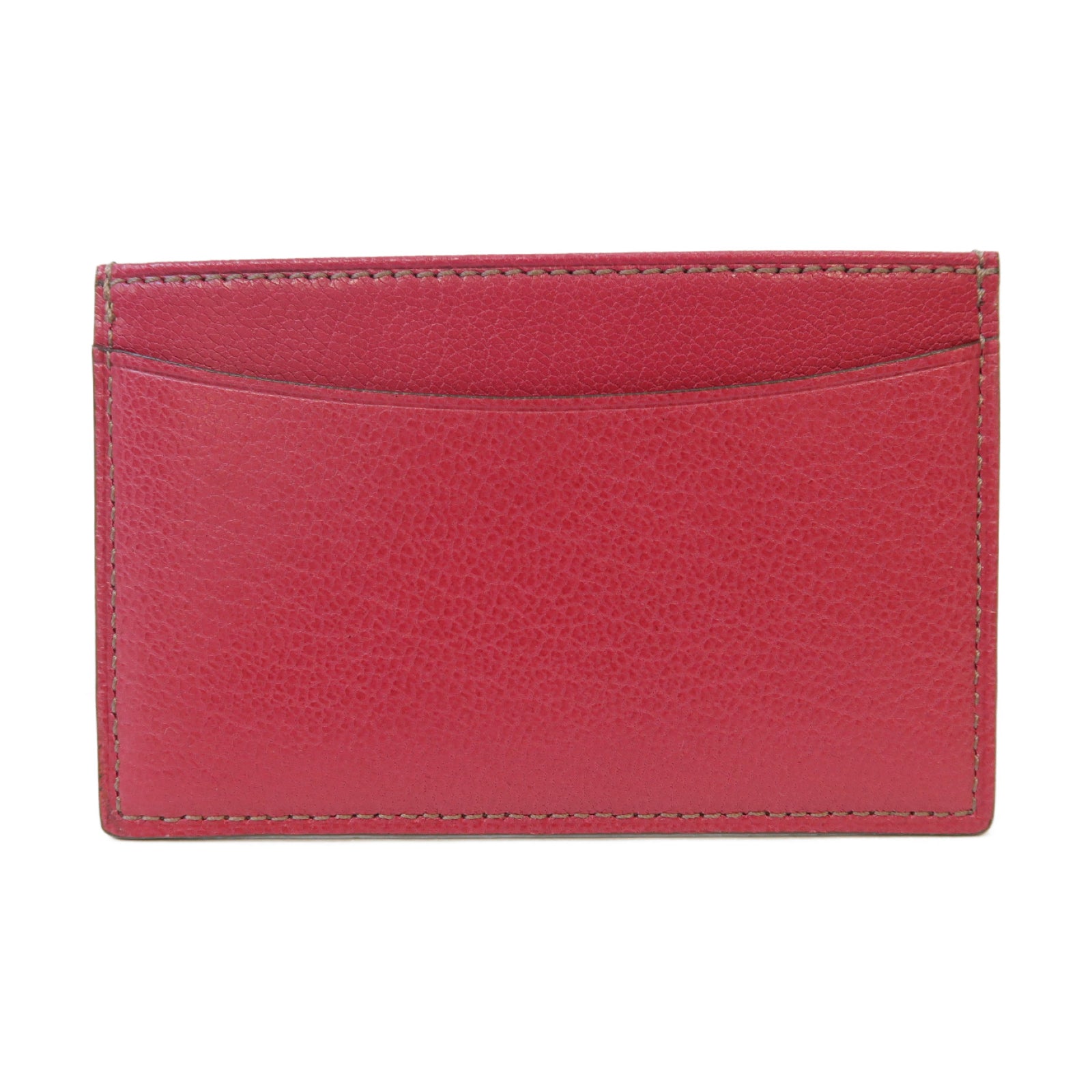 CARTIER 牛皮皮革Card Case卡片套粉紅色