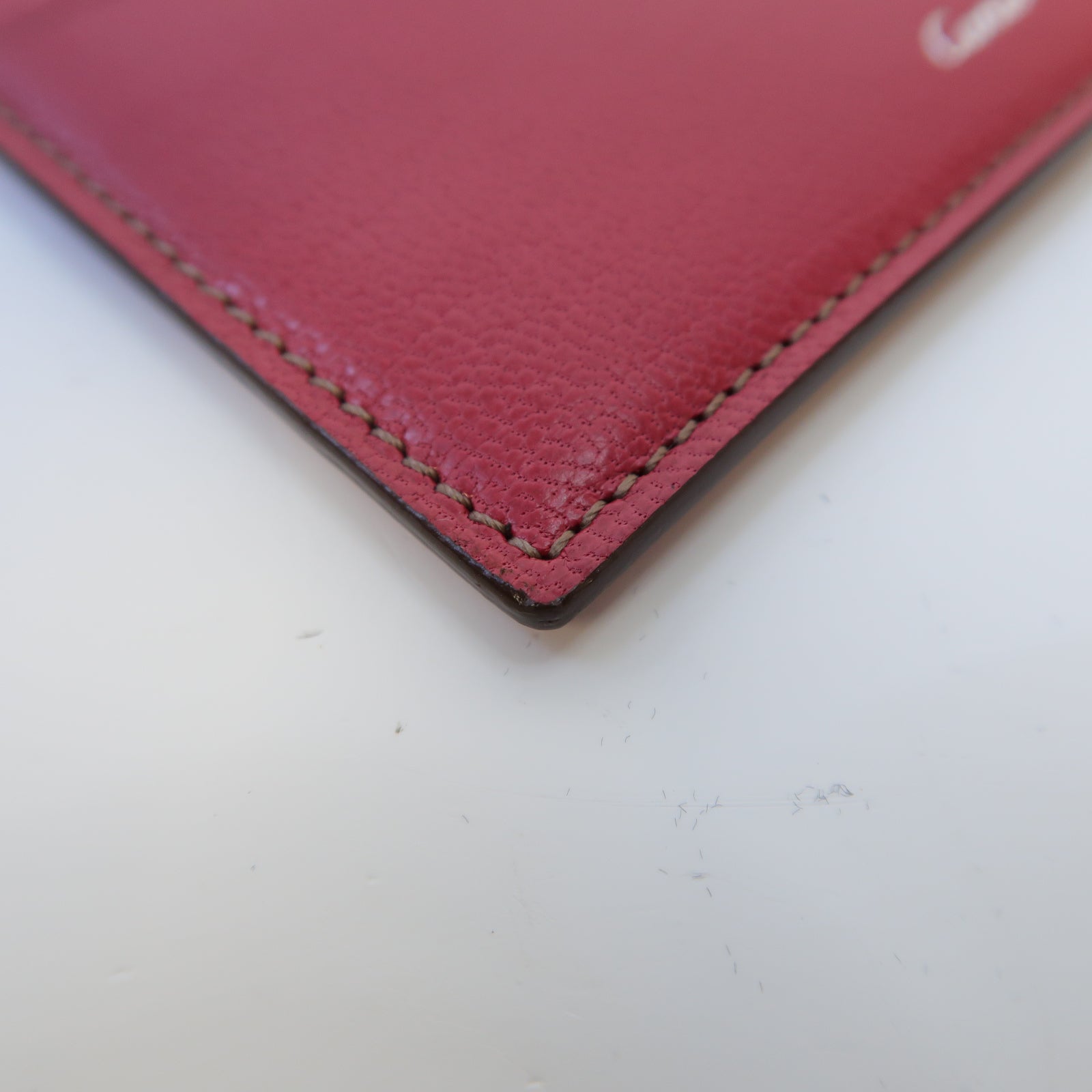 CARTIER 牛皮皮革Card Case卡片套粉紅色