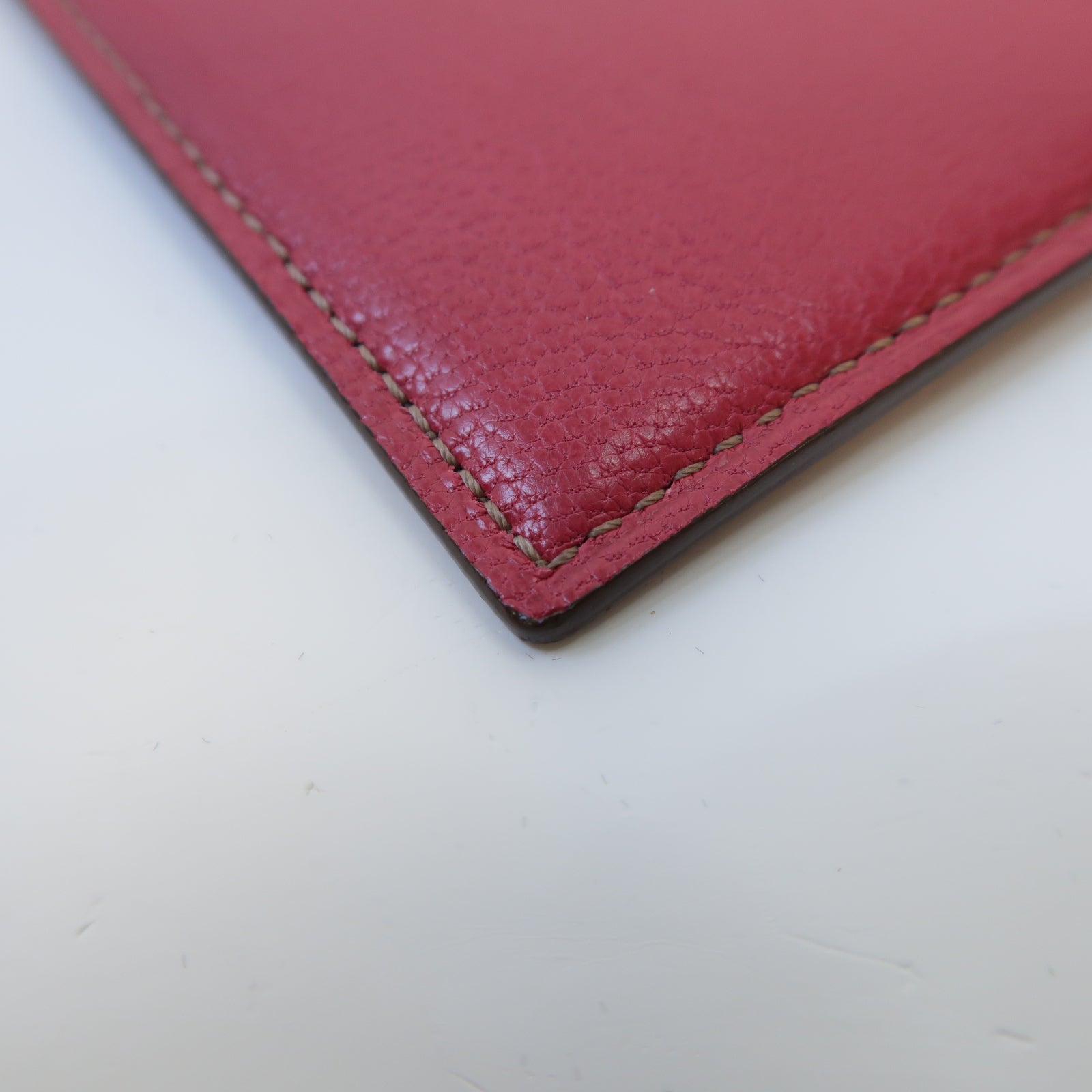 CARTIER 牛皮皮革Card Case卡片套粉紅色