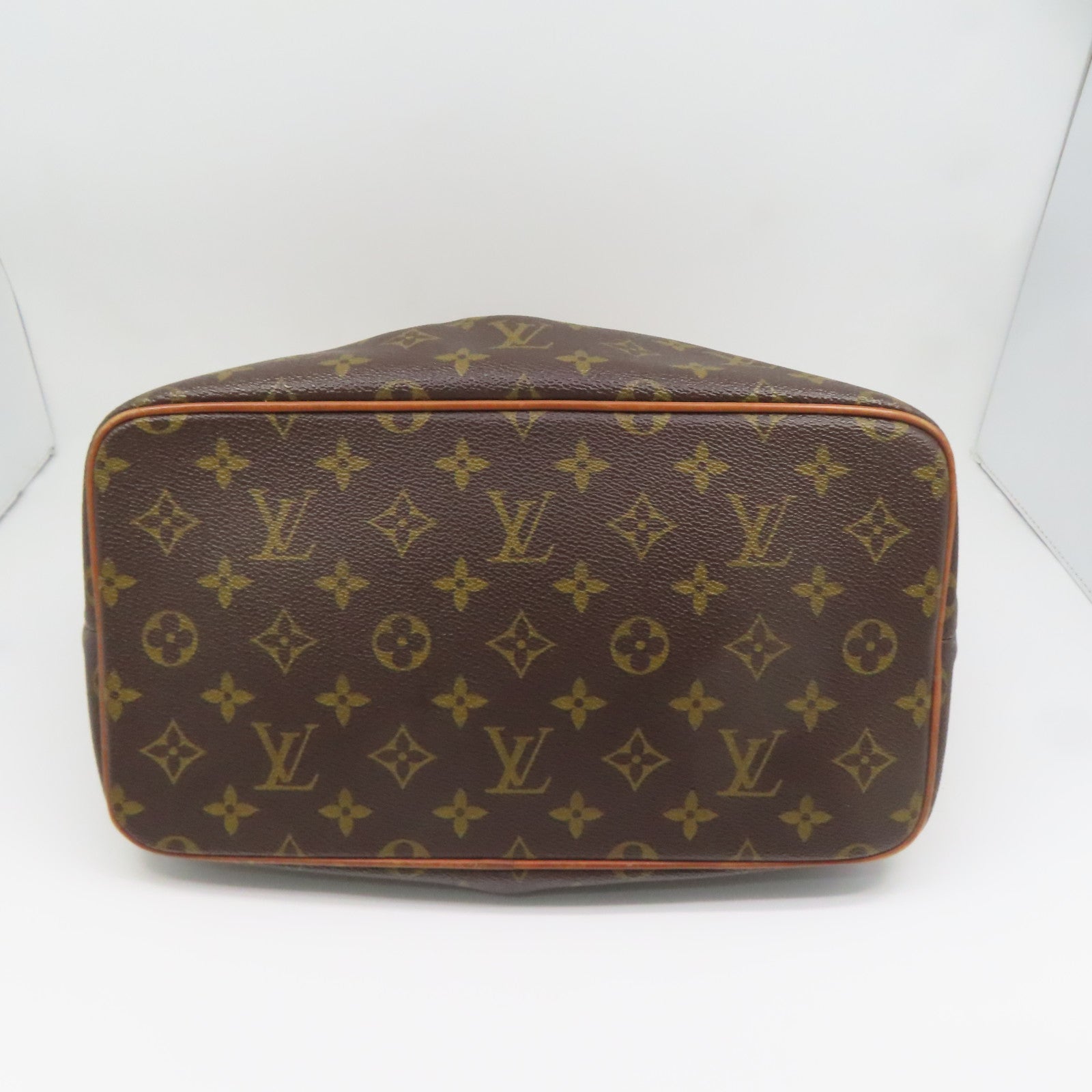 LOUIS VUITTON Monogram Palermo PM金扣手挽袋啡色