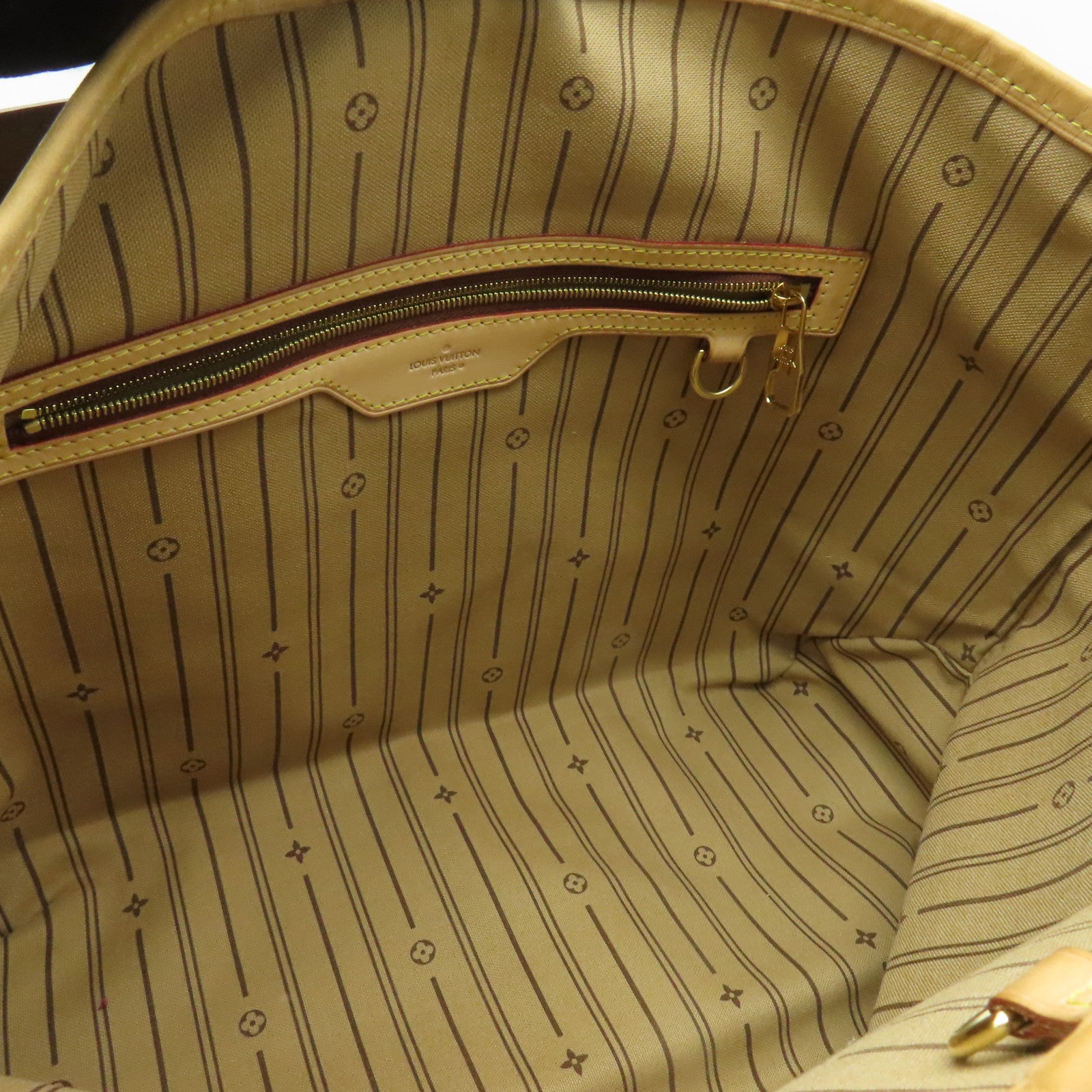 LOUIS VUITTON Monogram Delightful PM金扣肩背袋棕色
