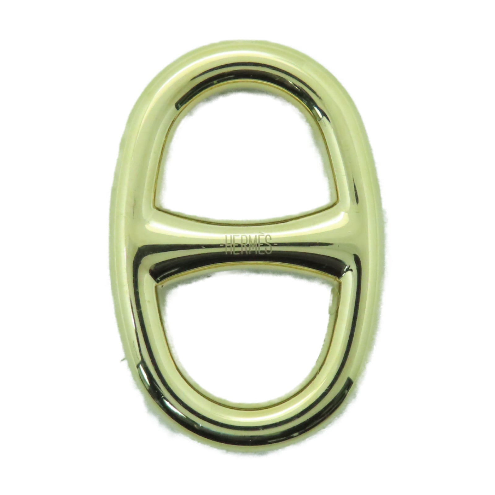 HERMES 金屬Scarf Ring絲巾扣金色