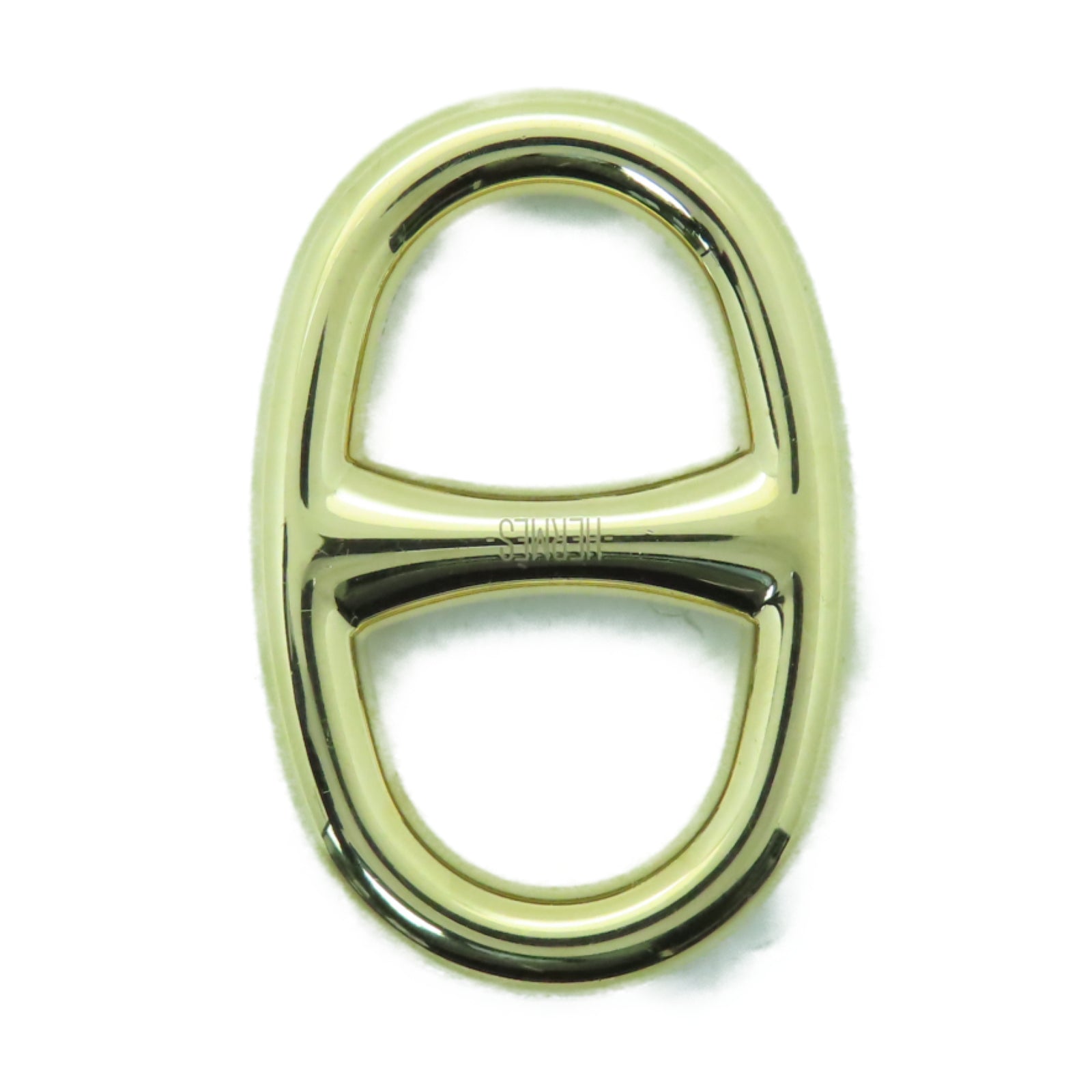 HERMES 金屬Scarf Ring絲巾扣金色