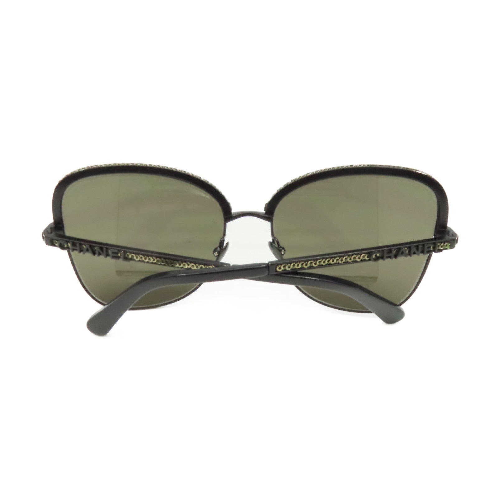CHANEL 金屬/PVC Sunglasses太陽眼鏡黑色