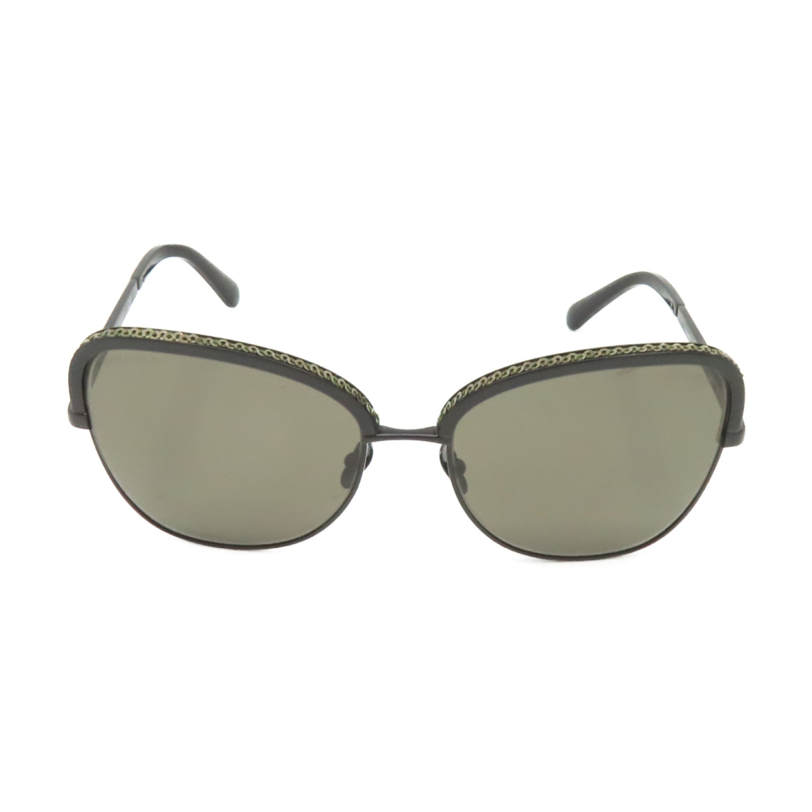 CHANEL 金屬/PVC Sunglasses太陽眼鏡黑色