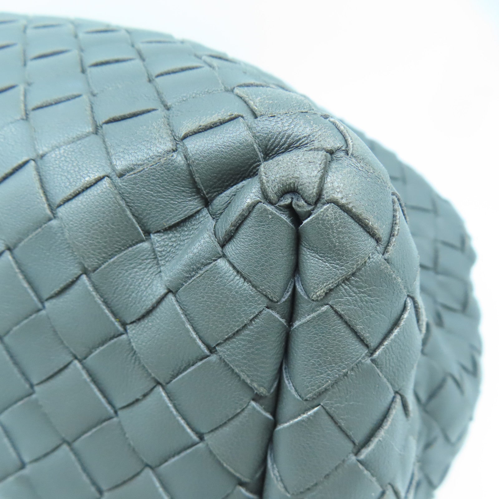 BOTTEGA VENETA 牛皮皮革Shoulder Bag手挽肩背兩用袋灰色