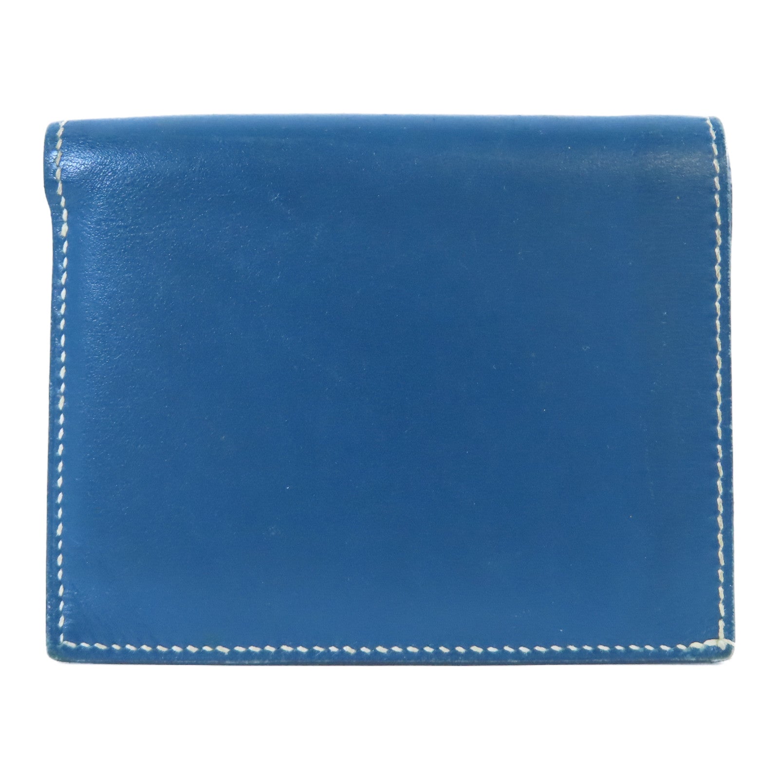 HERMES 皮革Card Case卡片套藍色