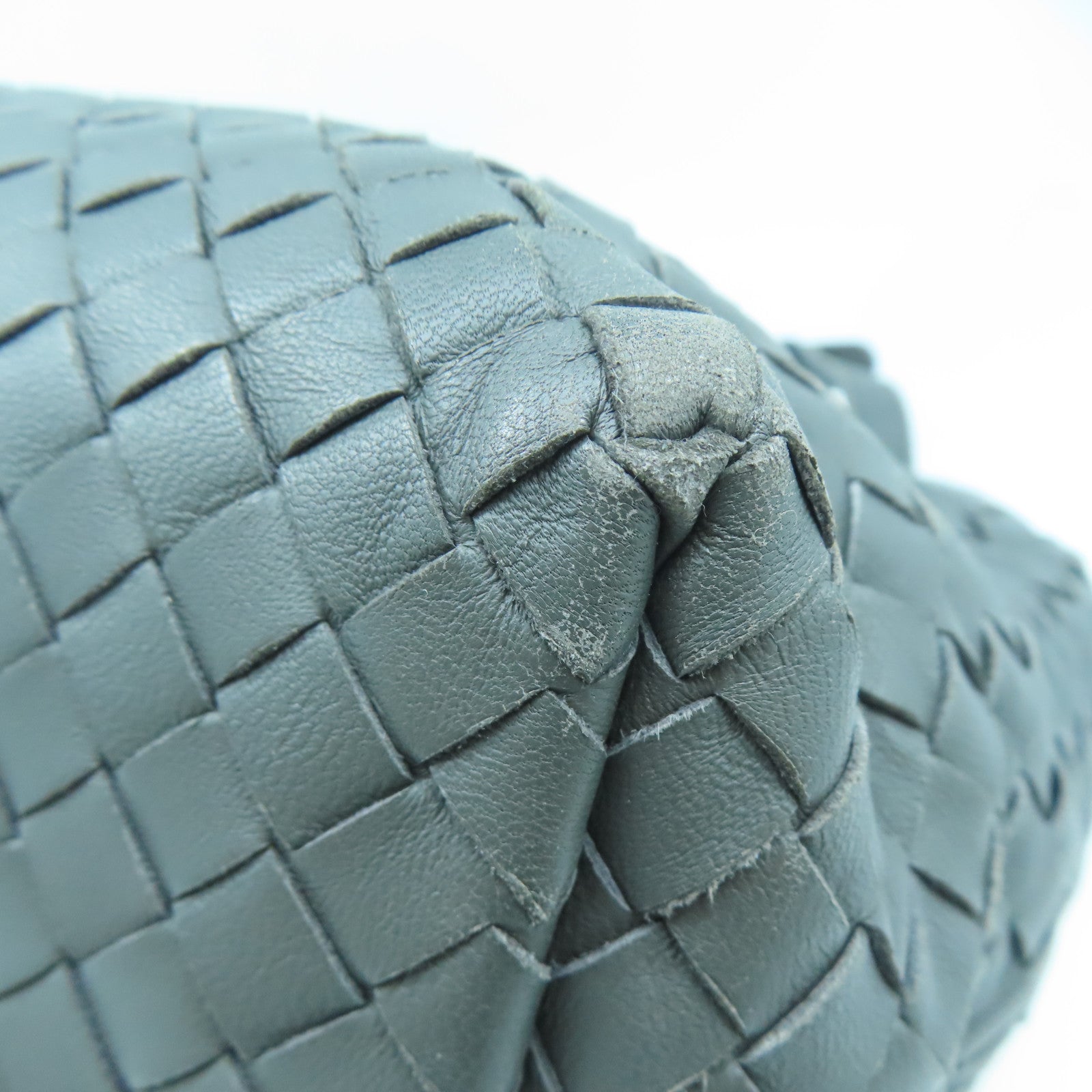 BOTTEGA VENETA 牛皮皮革Shoulder Bag手挽肩背兩用袋灰色
