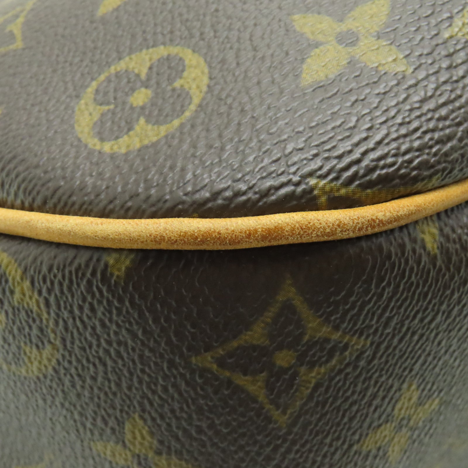 LOUIS VUITTON Monogram Galliera PM金扣肩背袋棕色