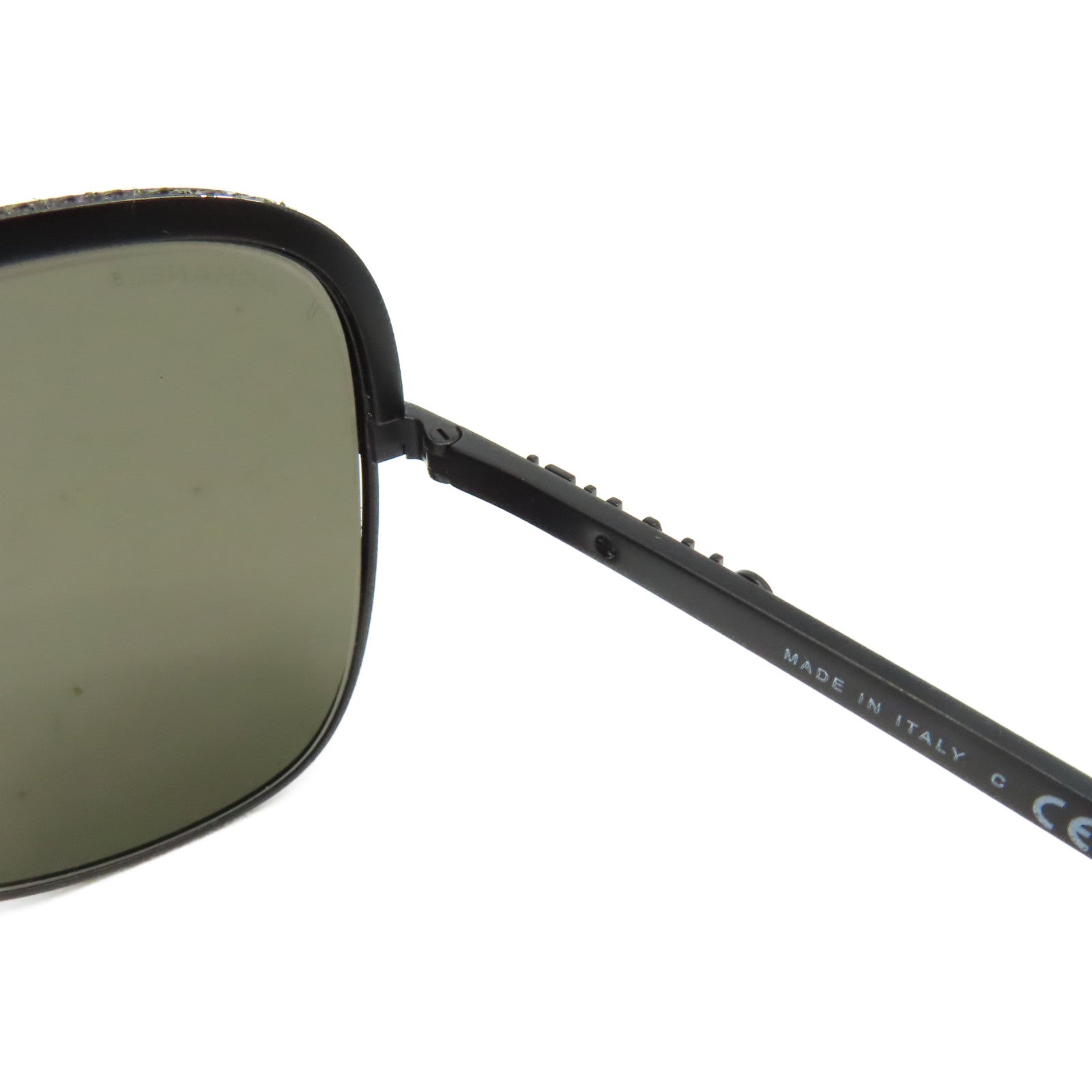 CHANEL 金屬/PVC Sunglasses太陽眼鏡黑色