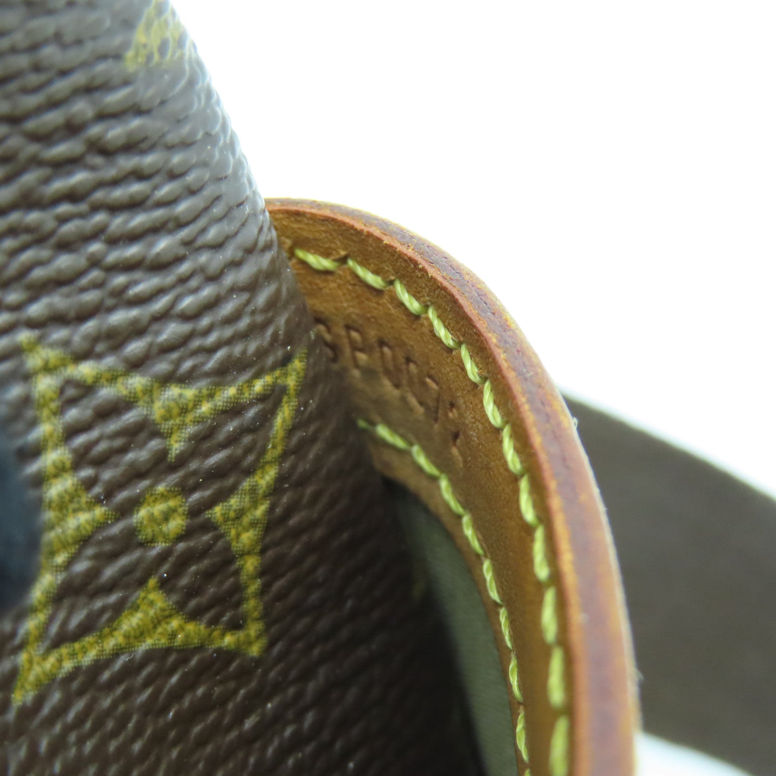 LOUIS VUITTON Monogram Reporter金扣肩背袋啡色