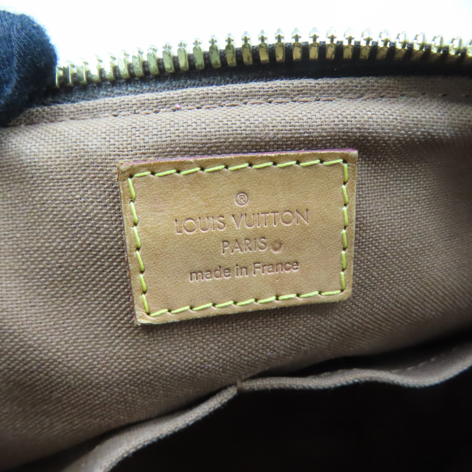 LOUIS VUITTON Monogram Palermo PM金扣手挽袋啡色
