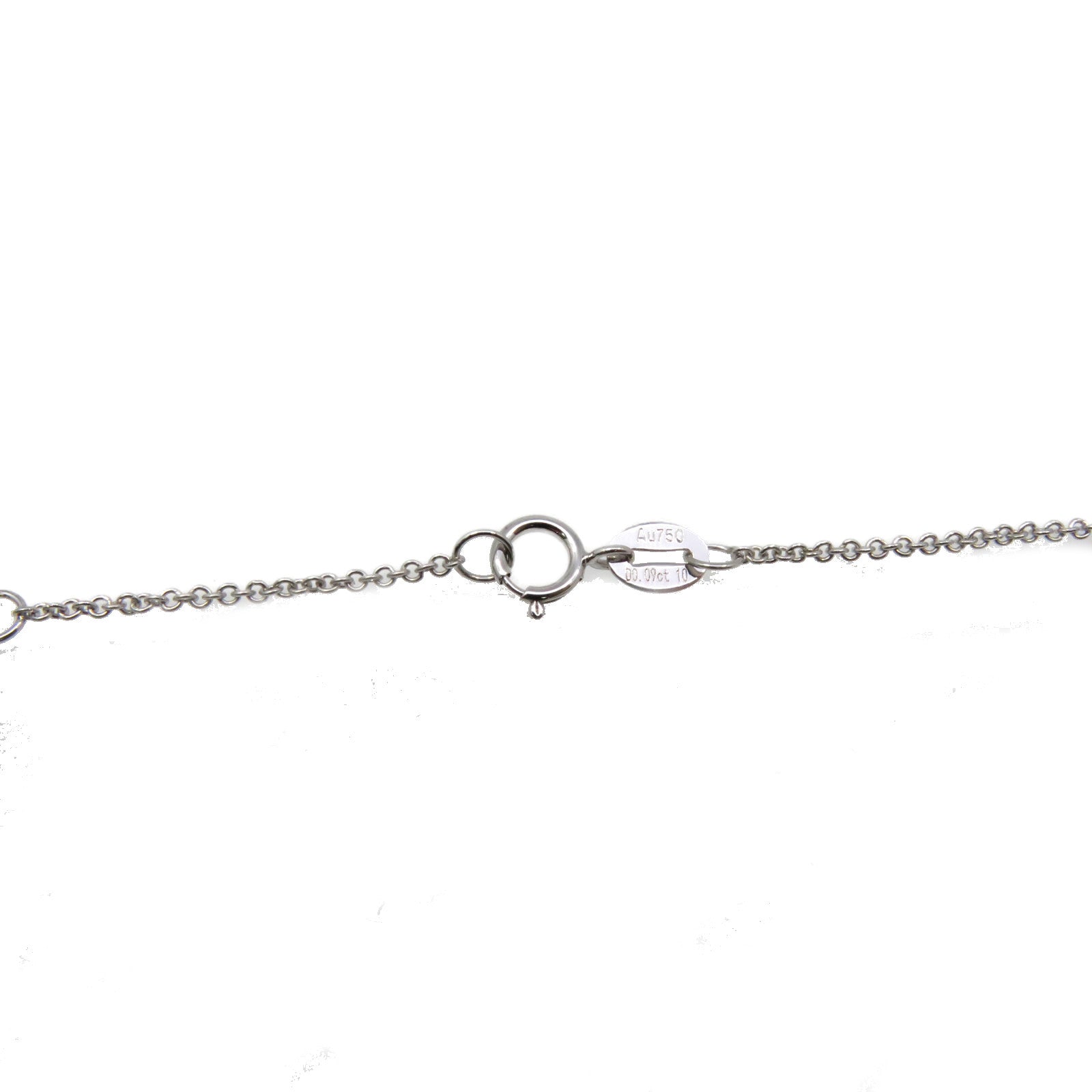 JEWELRY 【激減優惠】18K白金/0.07ct黃色鑽石/0.222ct鑽石Yellow Diamond Necklace項鍊