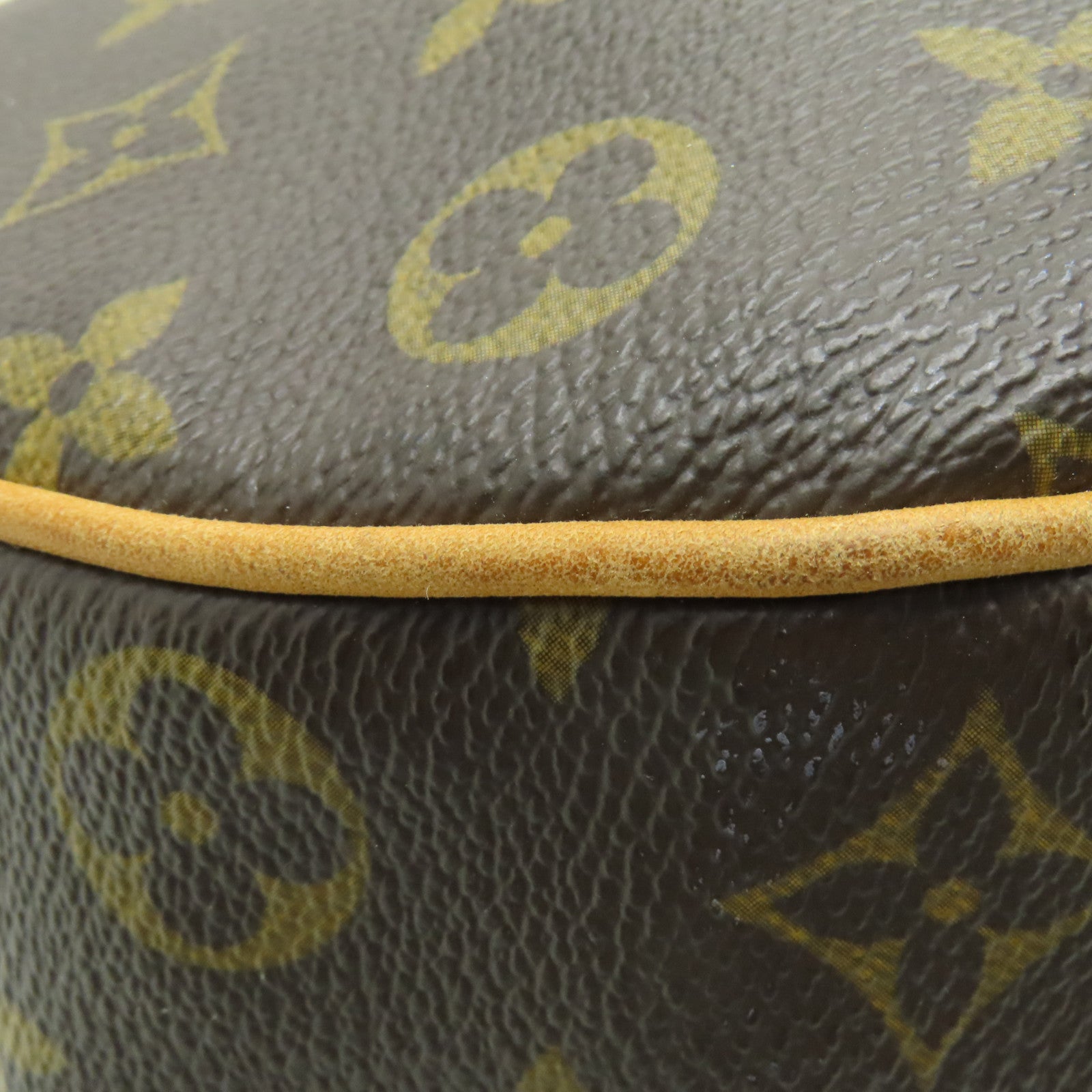 LOUIS VUITTON Monogram Galliera PM金扣肩背袋棕色