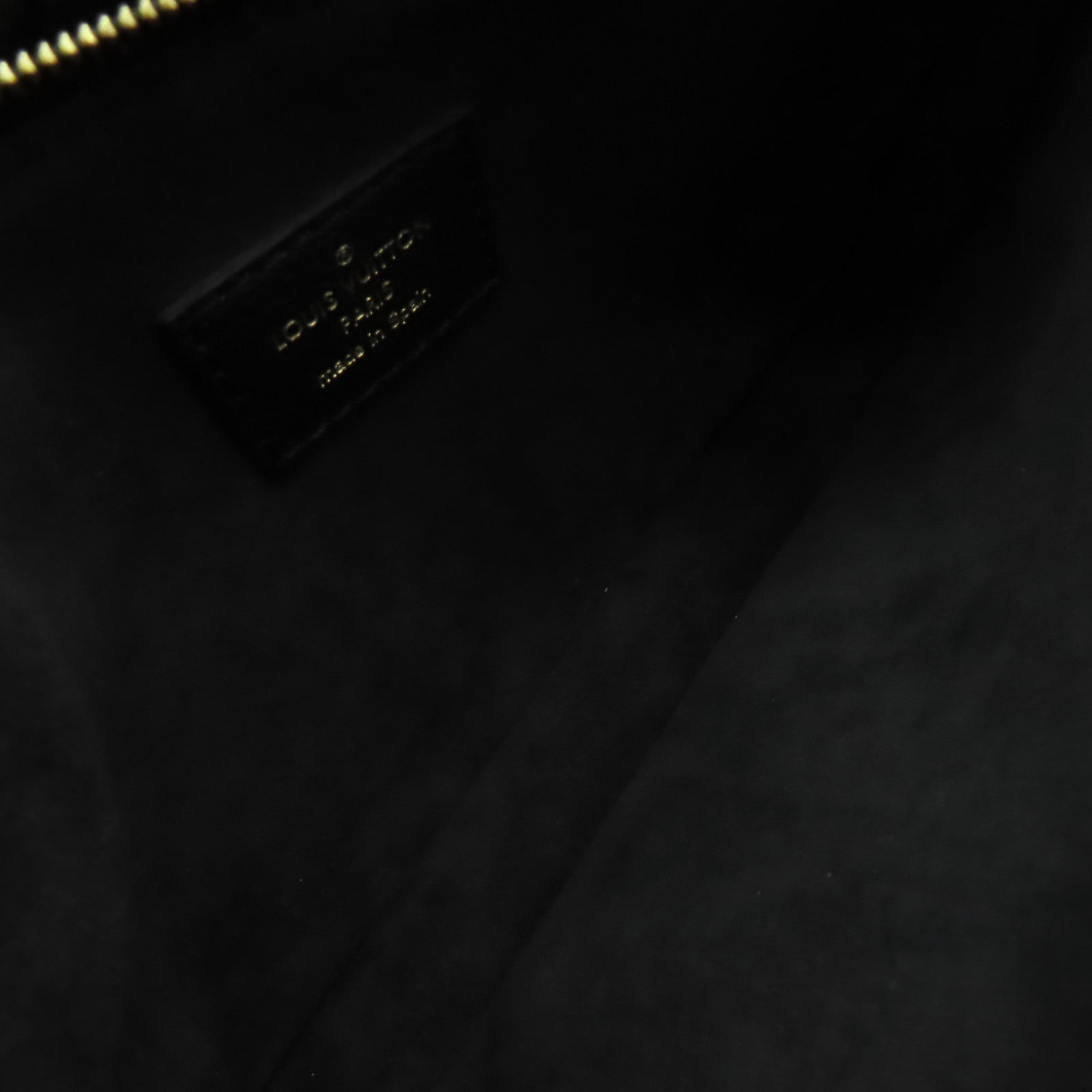 LOUIS VUITTON Monogram Empreinte Multi Pochette Accessories Shoulder Bag肩背袋黑色