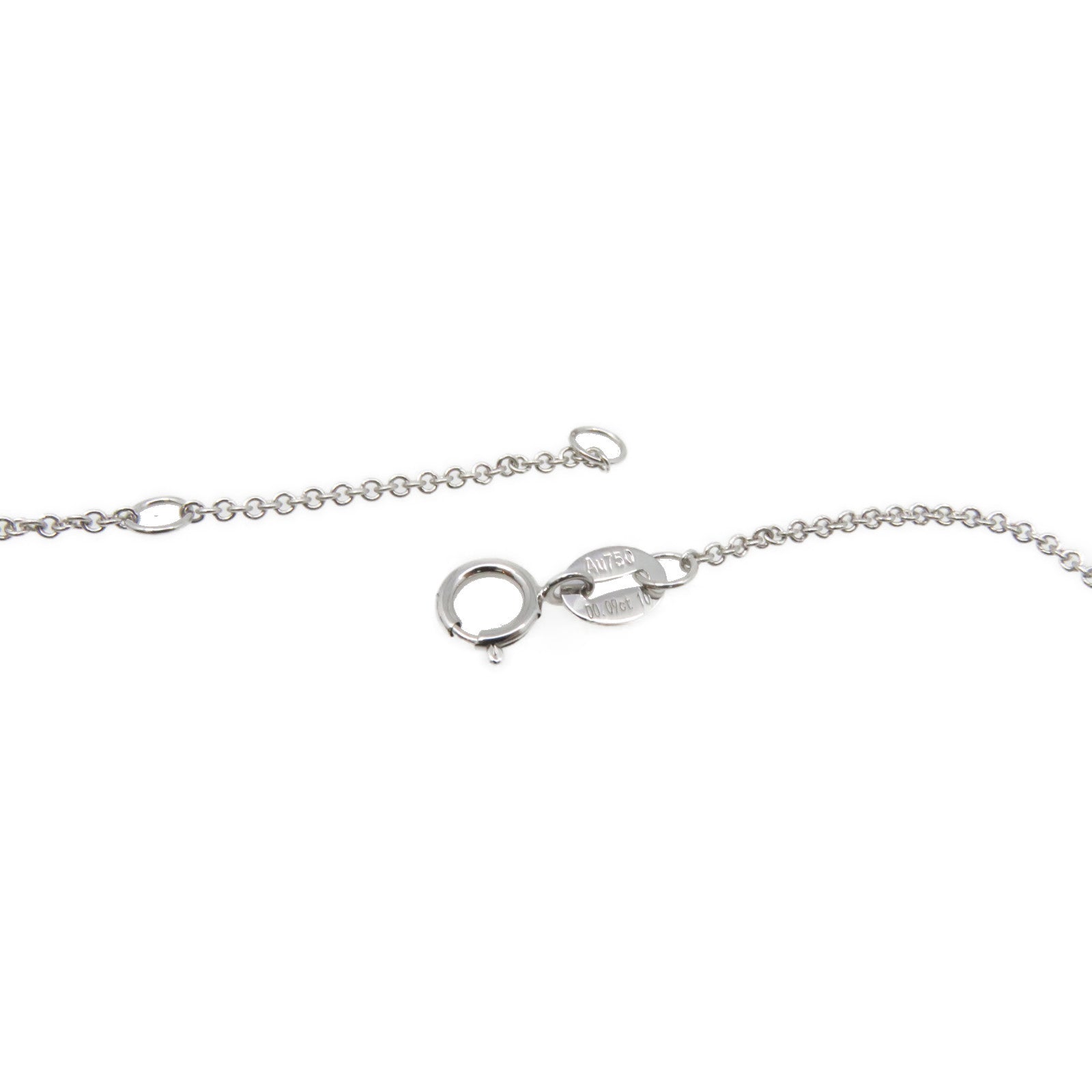 JEWELRY 【激減優惠】18K白金/0.07ct黃色鑽石/0.222ct鑽石Yellow Diamond Necklace項鍊