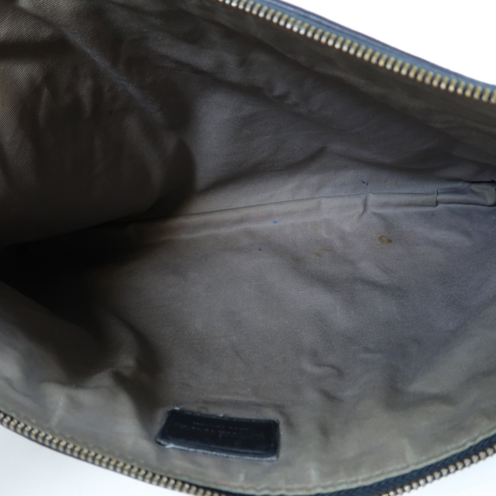 BOTTEGA VENETA 羊皮織紋皮革Clutch金扣手拿包黑色