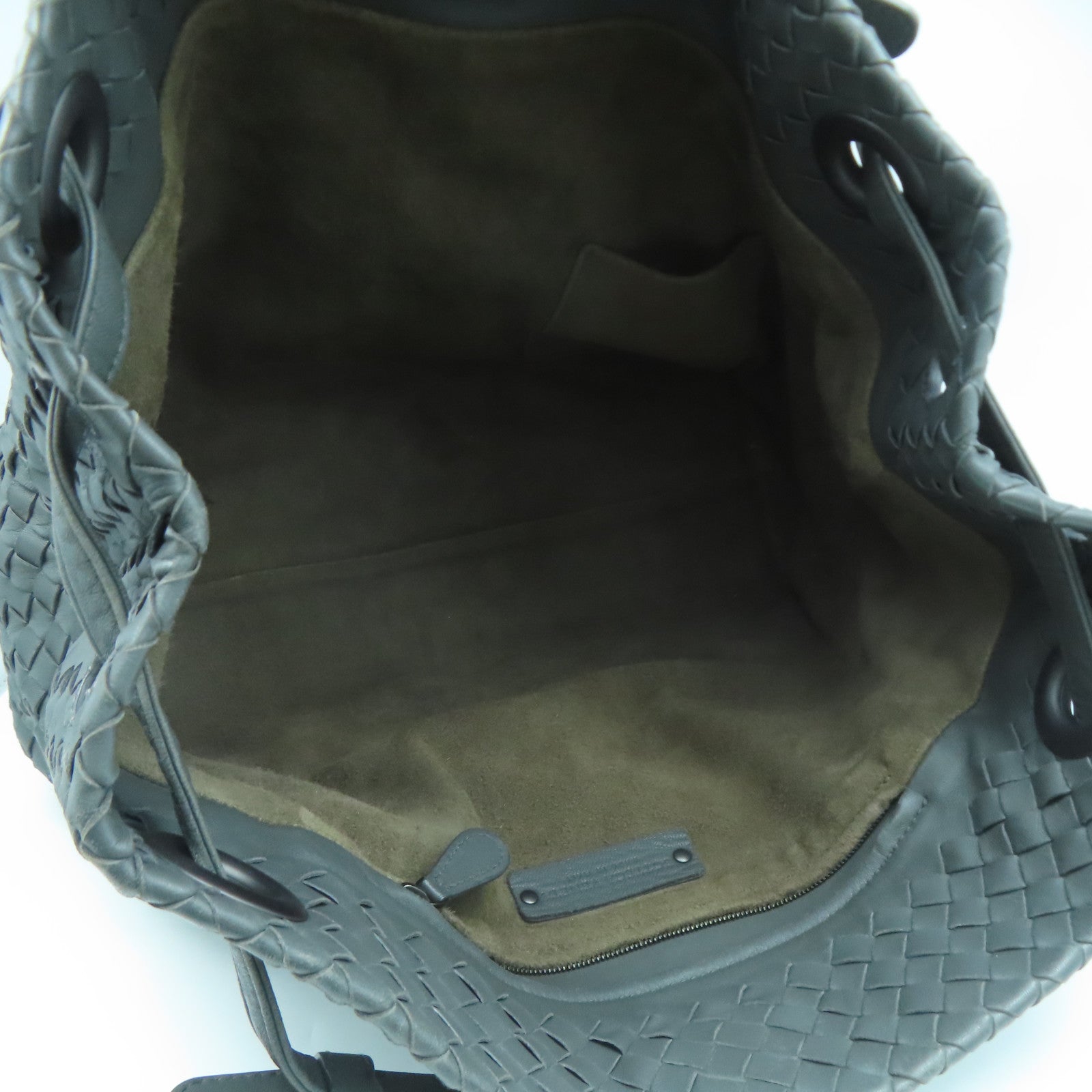 BOTTEGA VENETA 牛皮皮革Shoulder Bag手挽肩背兩用袋灰色