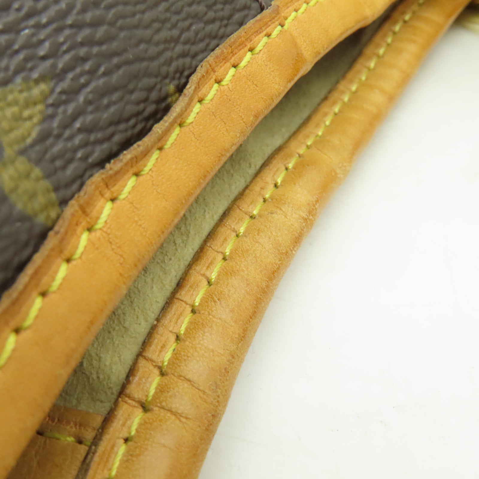 LOUIS VUITTON Monogram Galliera PM金扣肩背袋棕色