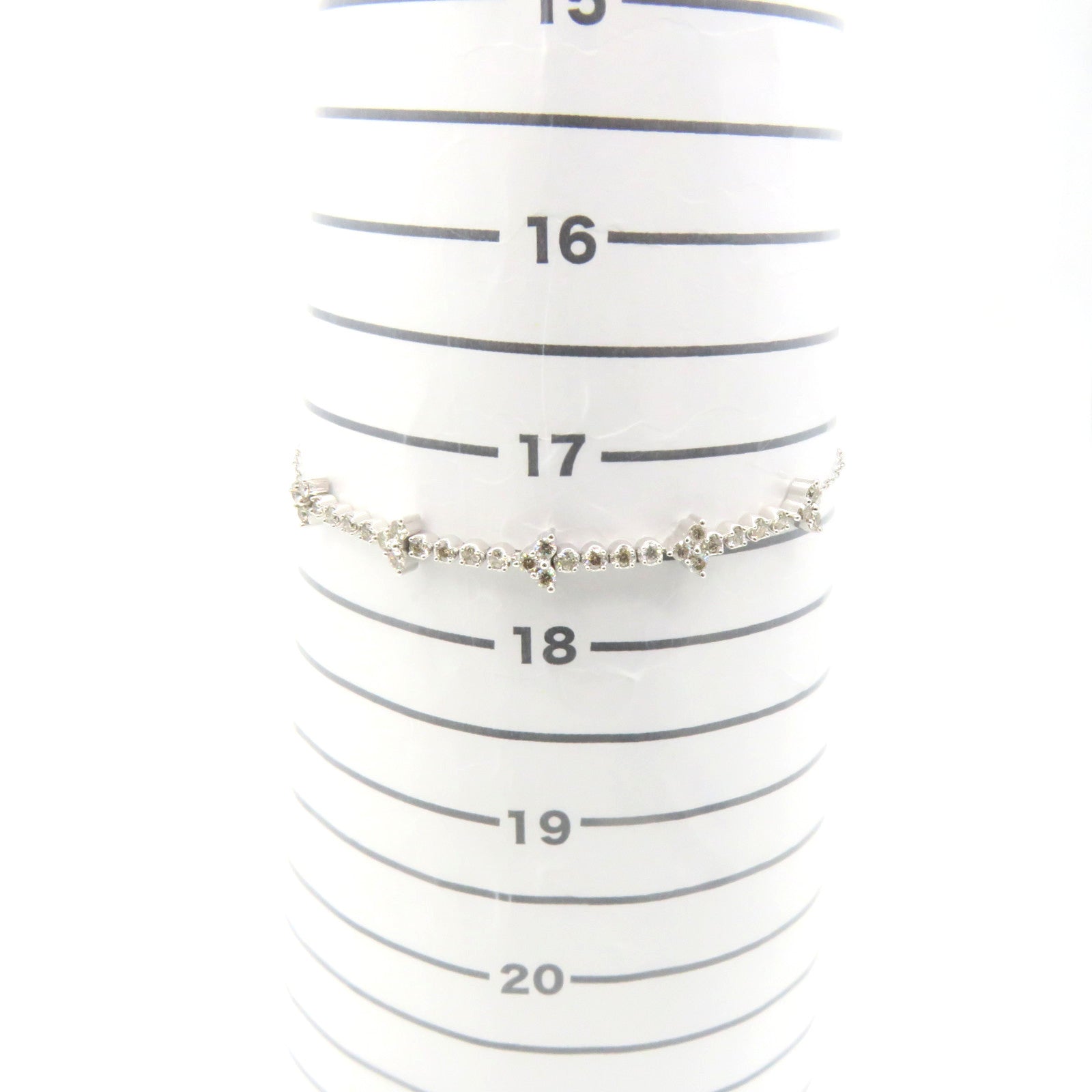 JEWELRY 【激減優惠】18K白金/1.0ct鑽石Diamond Bracelet手鏈