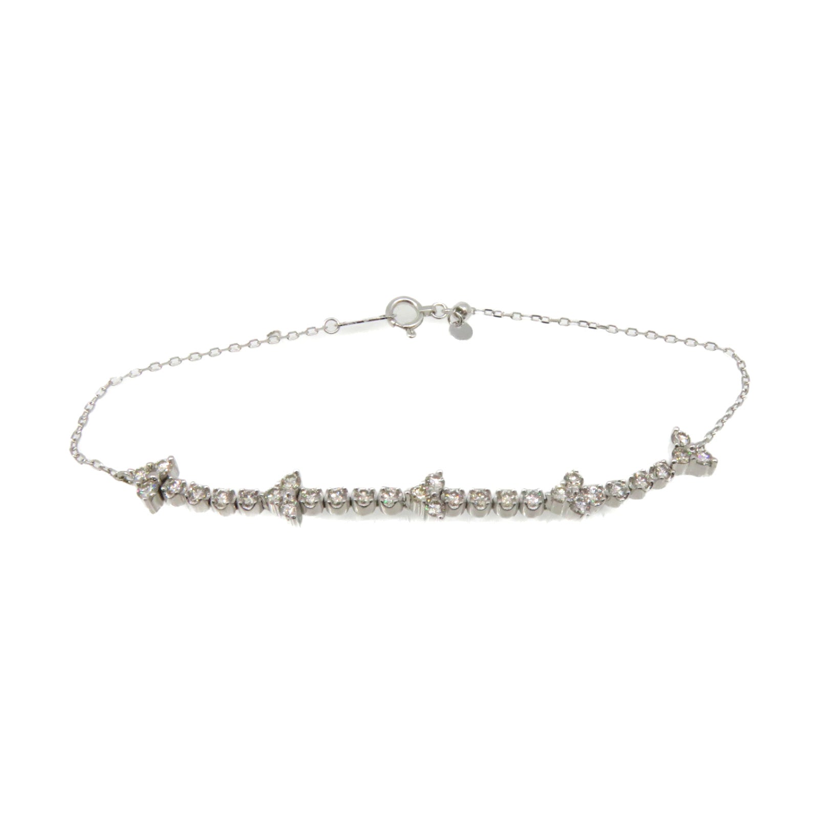 JEWELRY 【激減優惠】18K白金/1.0ct鑽石Diamond Bracelet手鏈