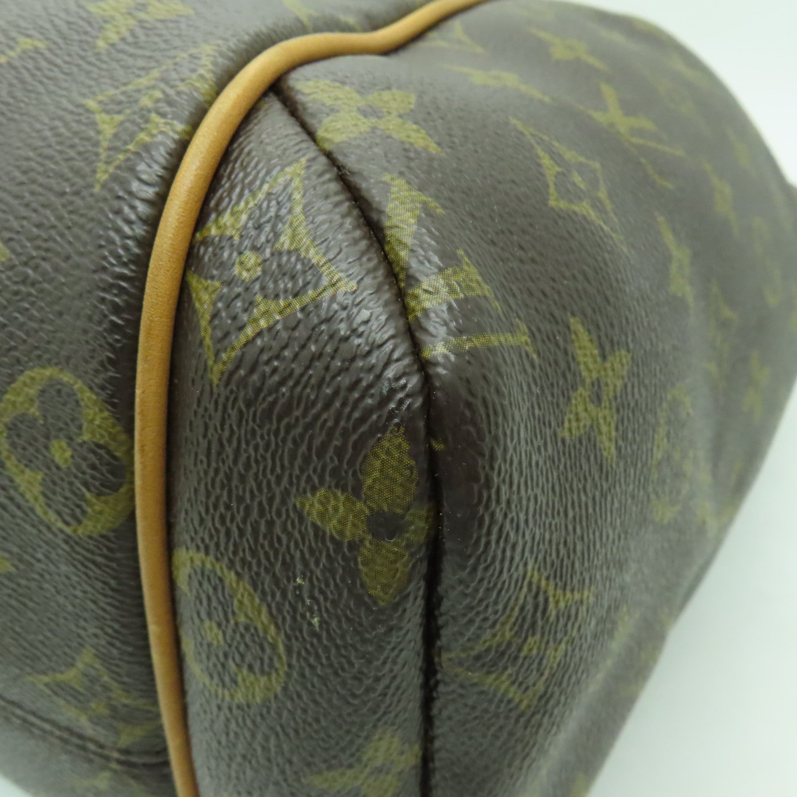 LOUIS VUITTON 【激減優惠】Monogram Totally GM金扣肩背袋棕色