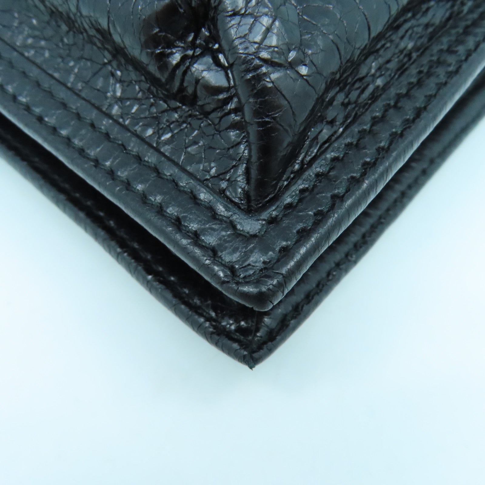 BALENCIAGA 羊皮皮革Shoulder Bag肩背袋黑色
