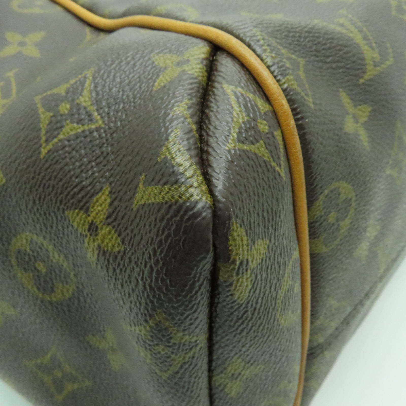 LOUIS VUITTON 【激減優惠】Monogram Totally GM金扣肩背袋棕色