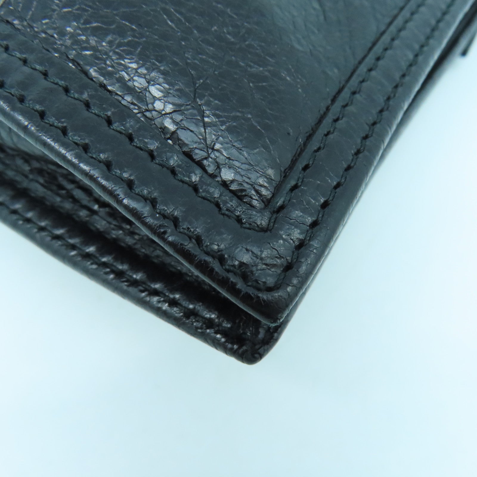 BALENCIAGA 羊皮皮革Shoulder Bag肩背袋黑色