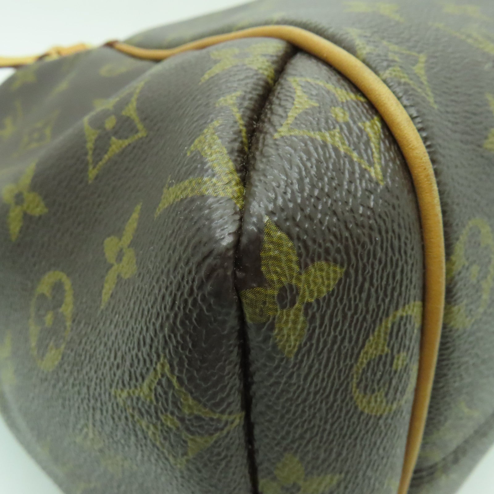 LOUIS VUITTON 【激減優惠】Monogram Totally GM金扣肩背袋棕色