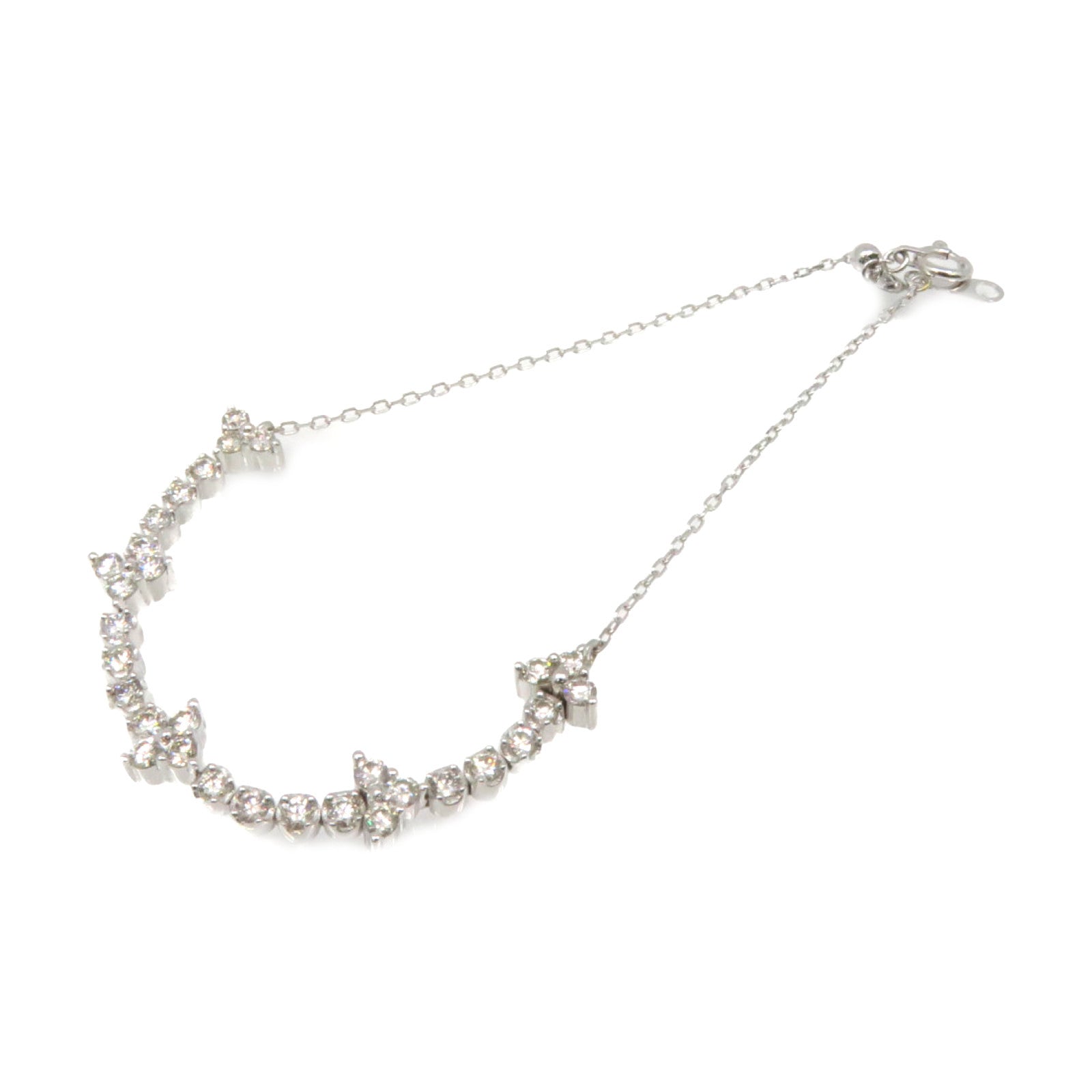 JEWELRY 【激減優惠】18K白金/1.0ct鑽石Diamond Bracelet手鏈