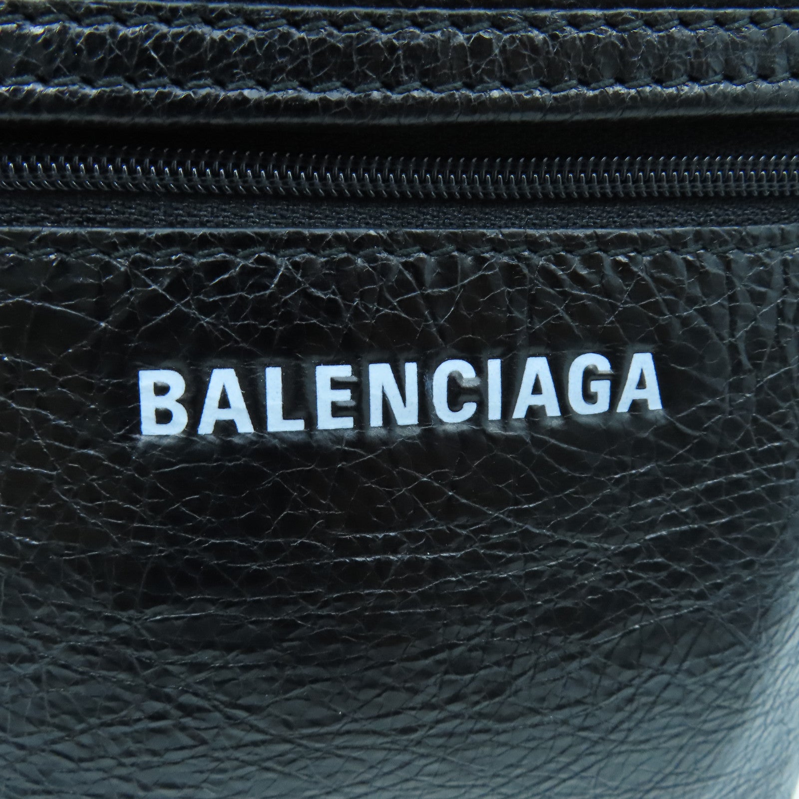 BALENCIAGA 羊皮皮革Shoulder Bag肩背袋黑色