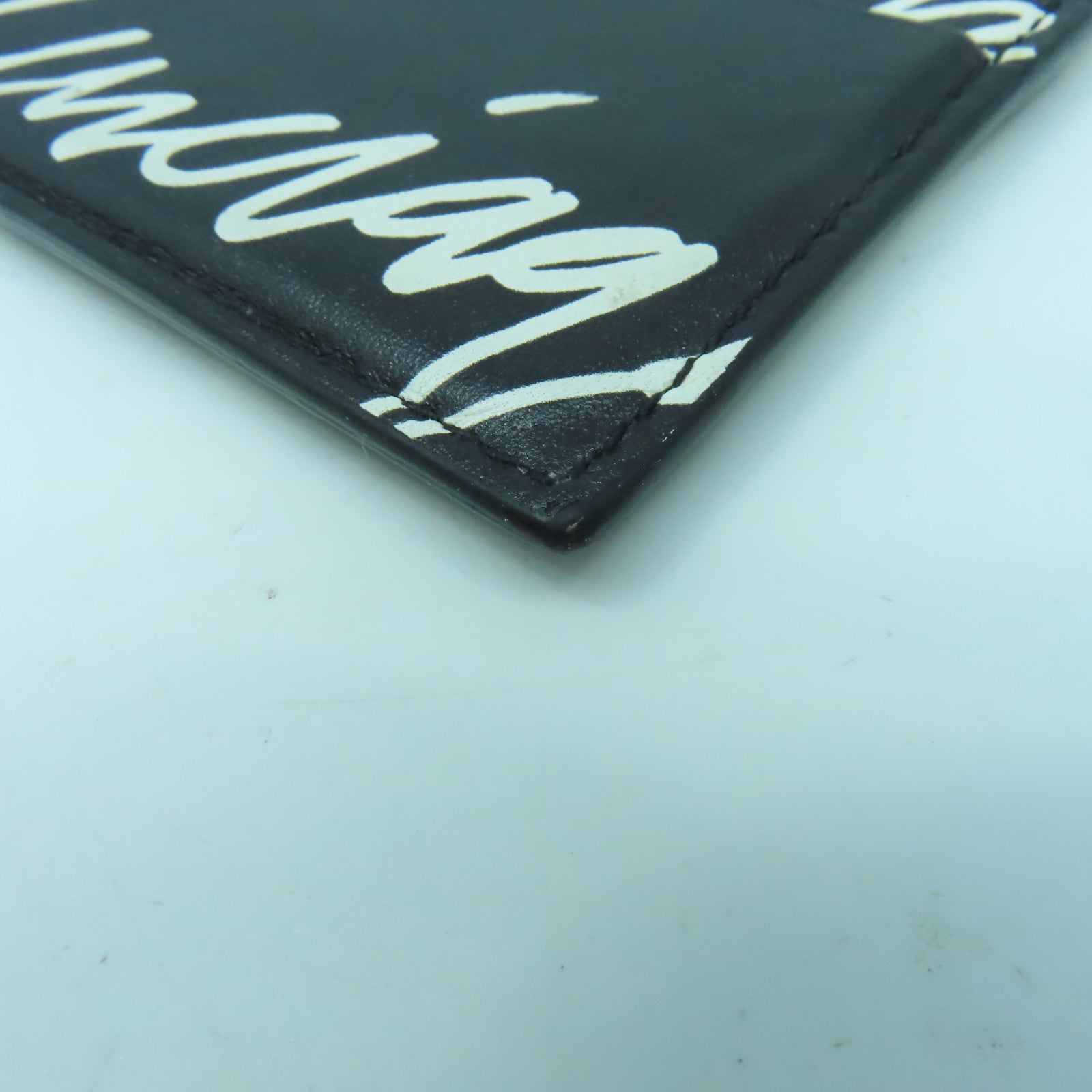 BALENCIAGA 羊皮皮革Card Case卡片套黑色