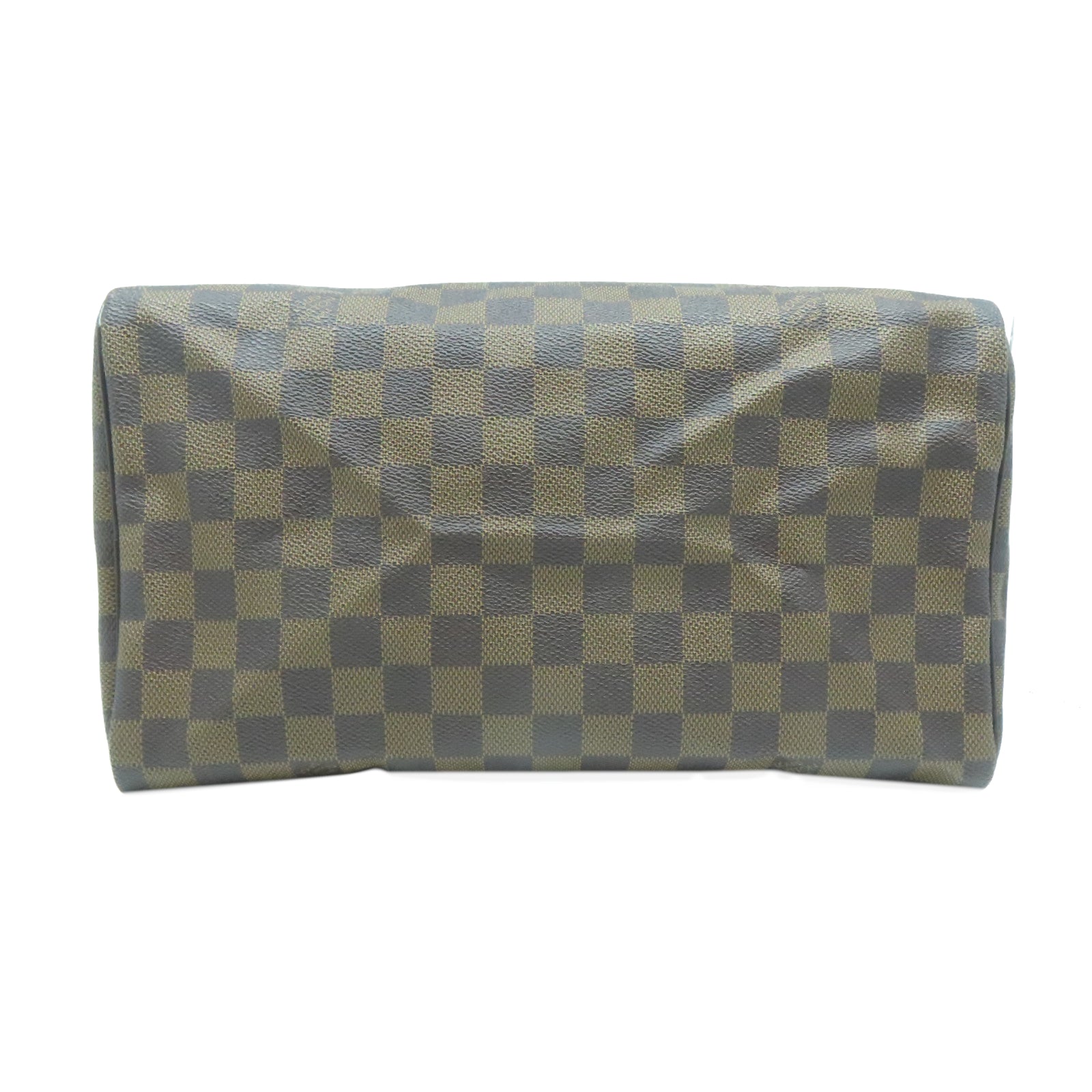 LOUIS VUITTON Damier Speedy 30金扣手挽袋啡色