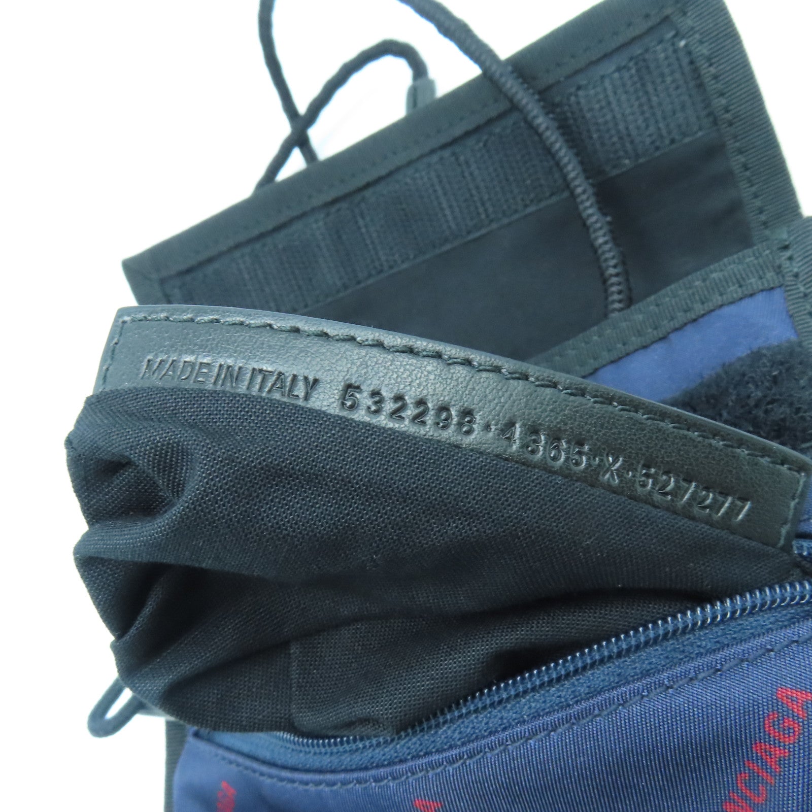 BALENCIAGA 尼龍Shoulder Bag肩背袋藍色