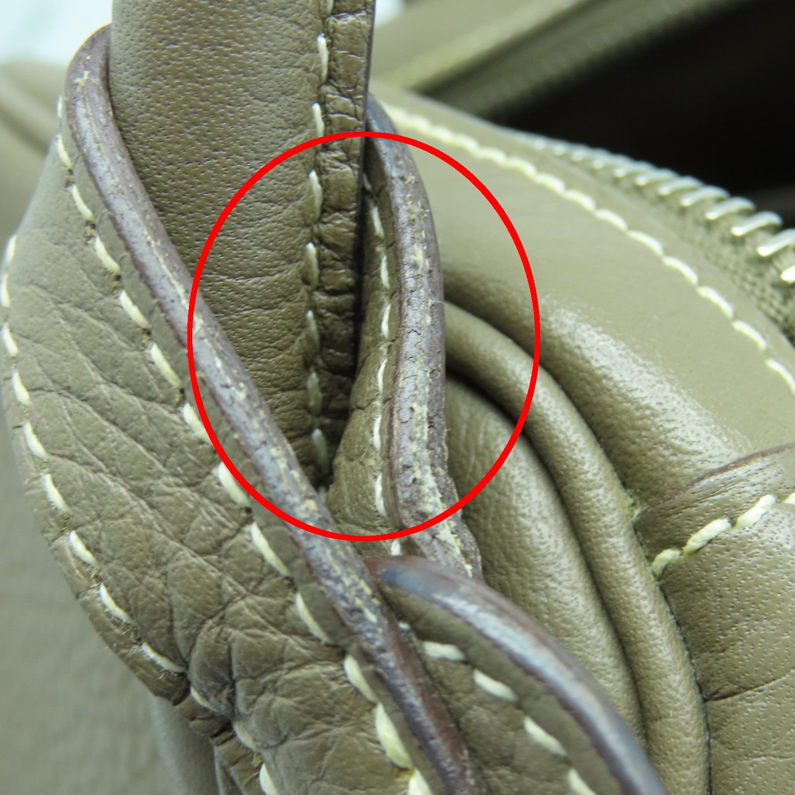HERMES Taurillon Clemence皮革Lindy 30银扣手挽肩背两用袋大象灰