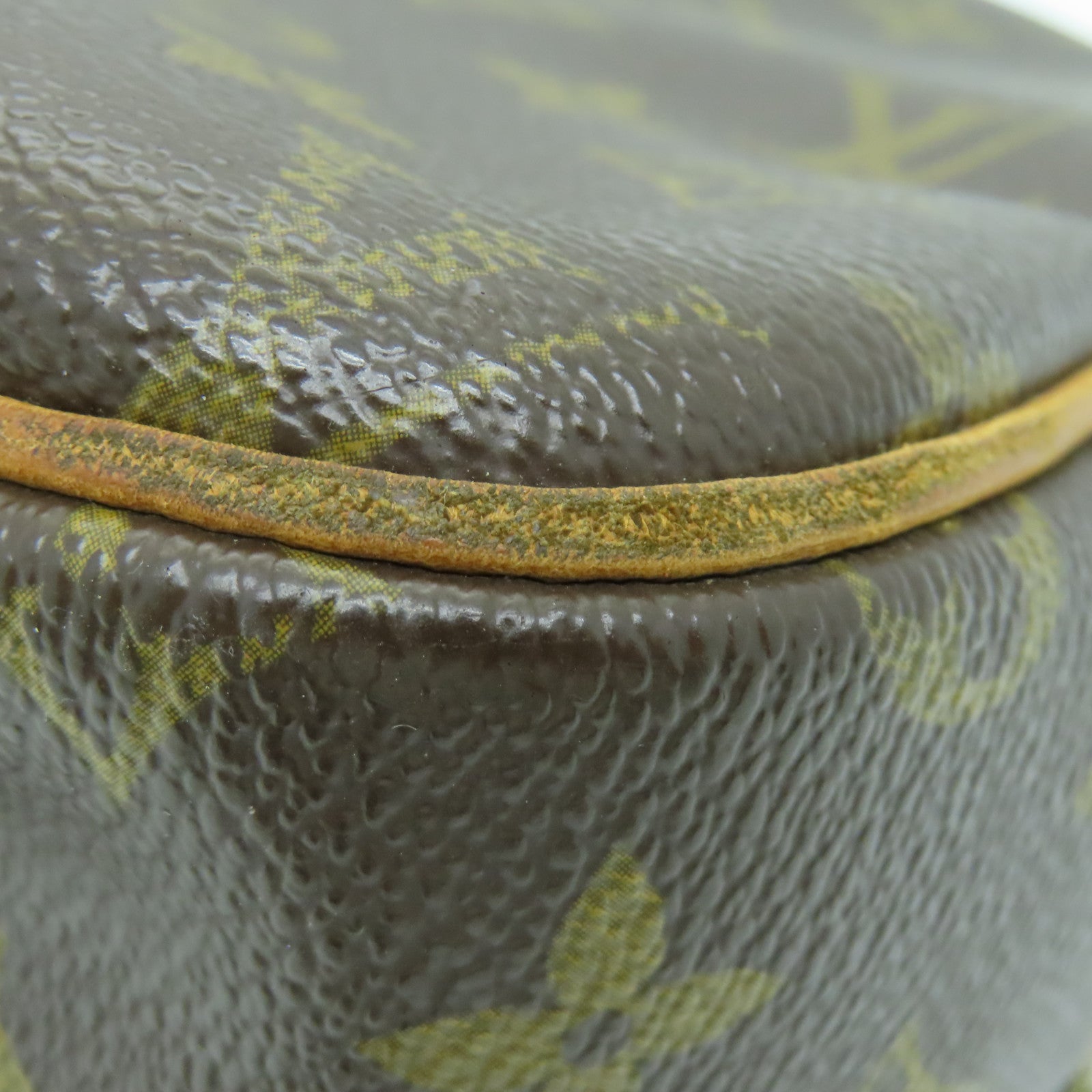 LOUIS VUITTON Monogram Reporter金扣肩背袋啡色