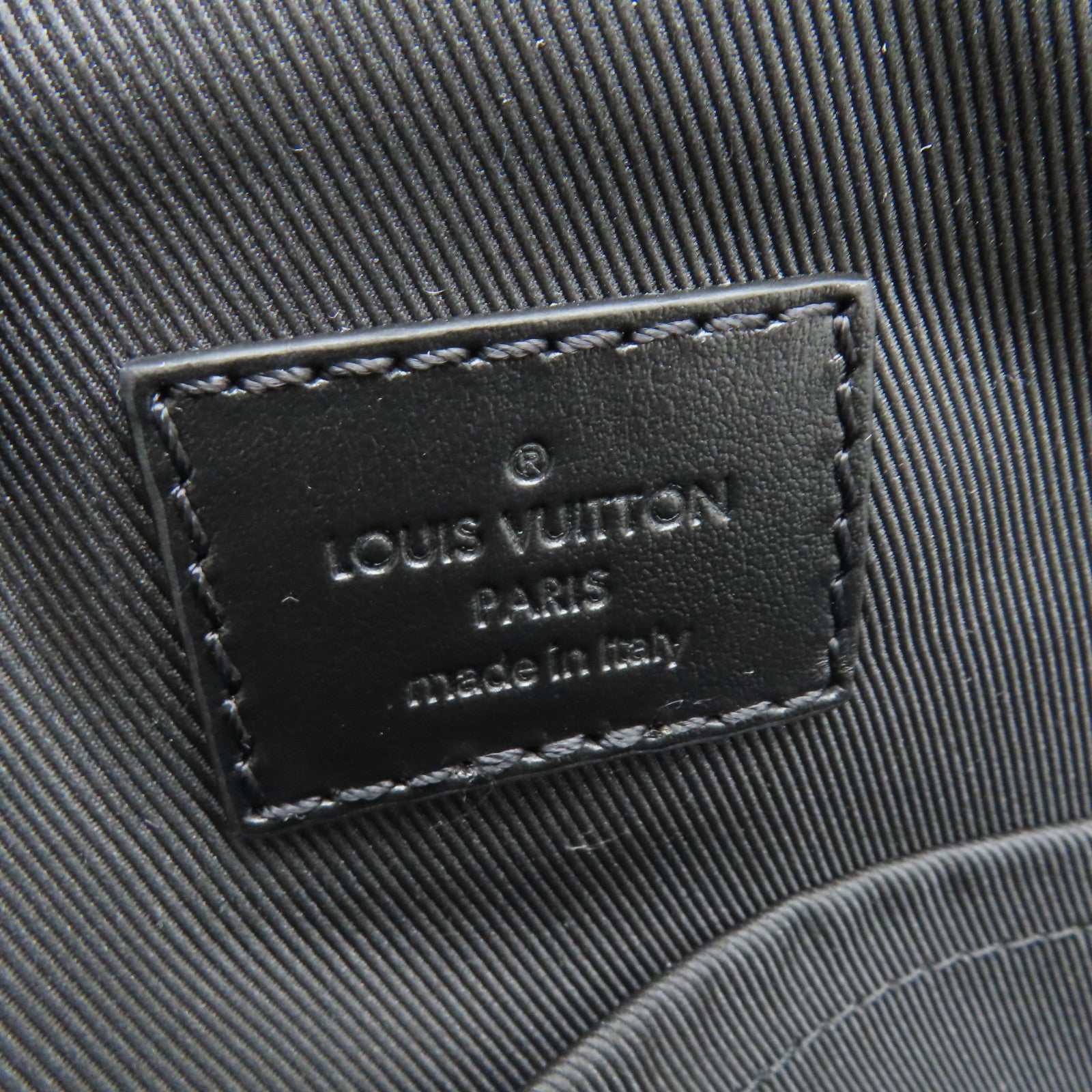 LOUIS VUITTON Monogram Macassar Dean Backpack背包黒色/棕色