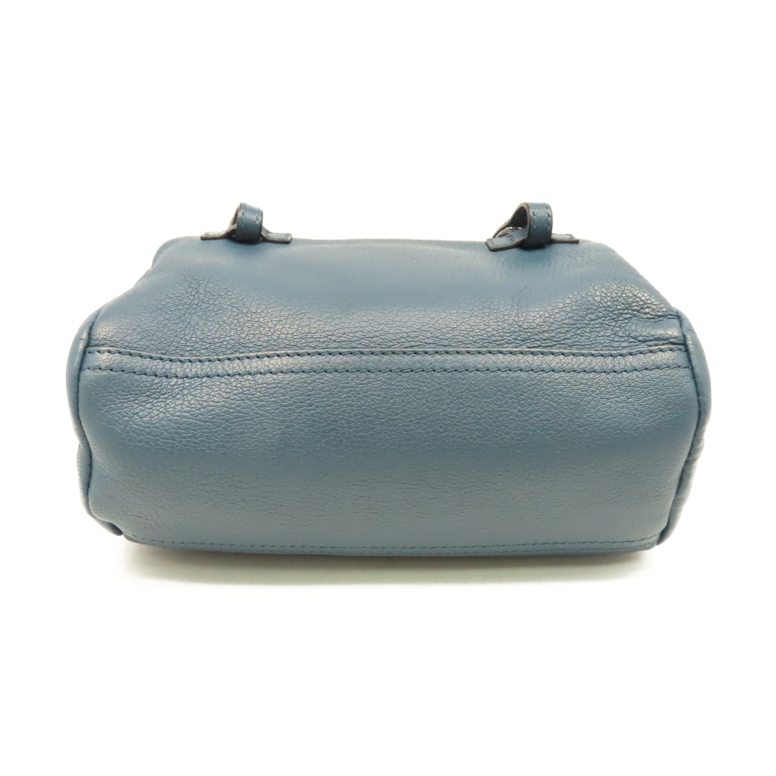GIVENCHY 牛皮皮革Mini Pandora Shoulder Bag肩背袋綠藍色