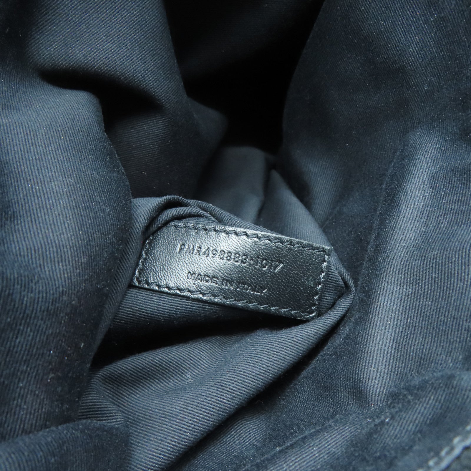 SAINT LAURENT 牛皮皮革Niki銀扣鏈帶肩背袋黑色