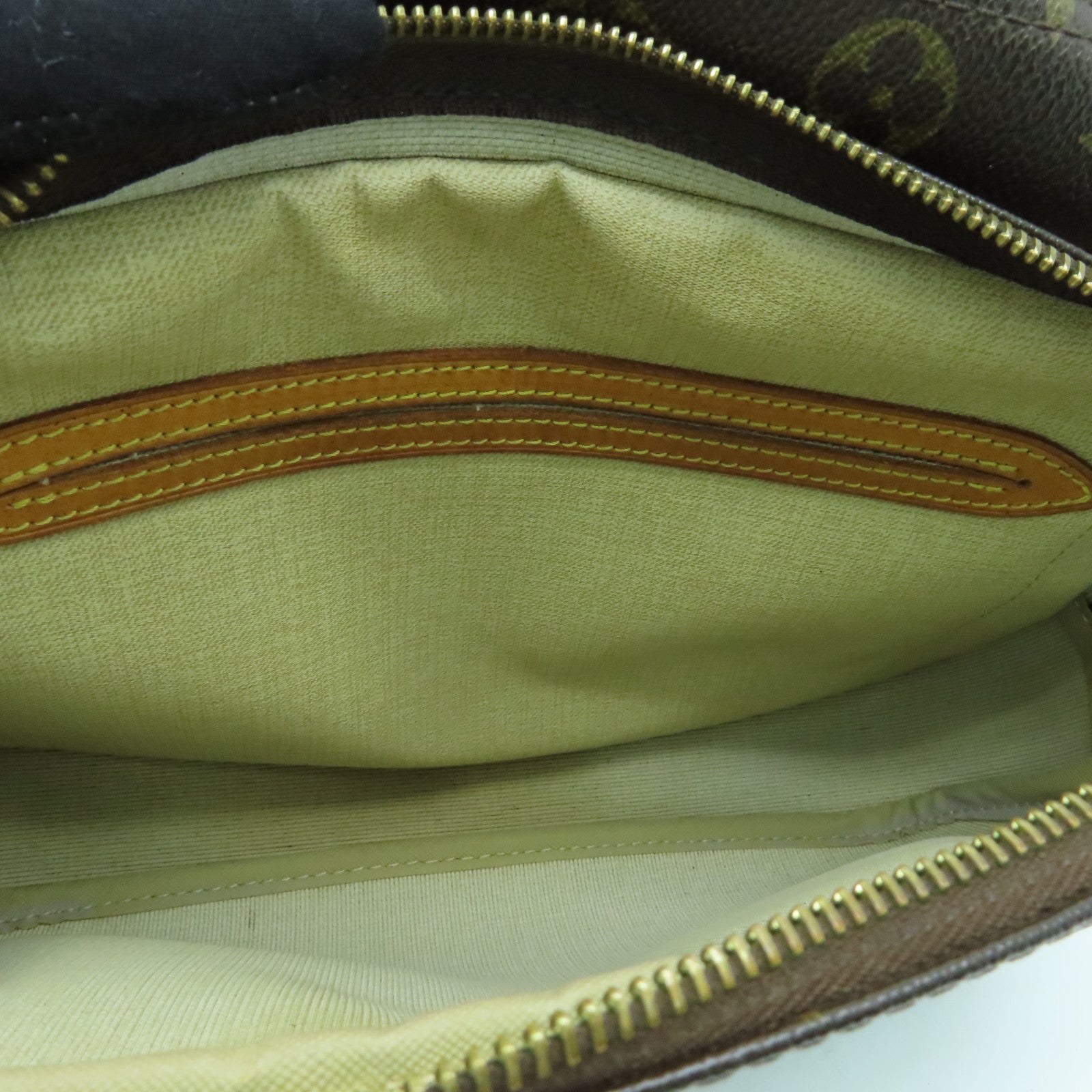 LOUIS VUITTON Monogram Reporter金扣肩背袋啡色