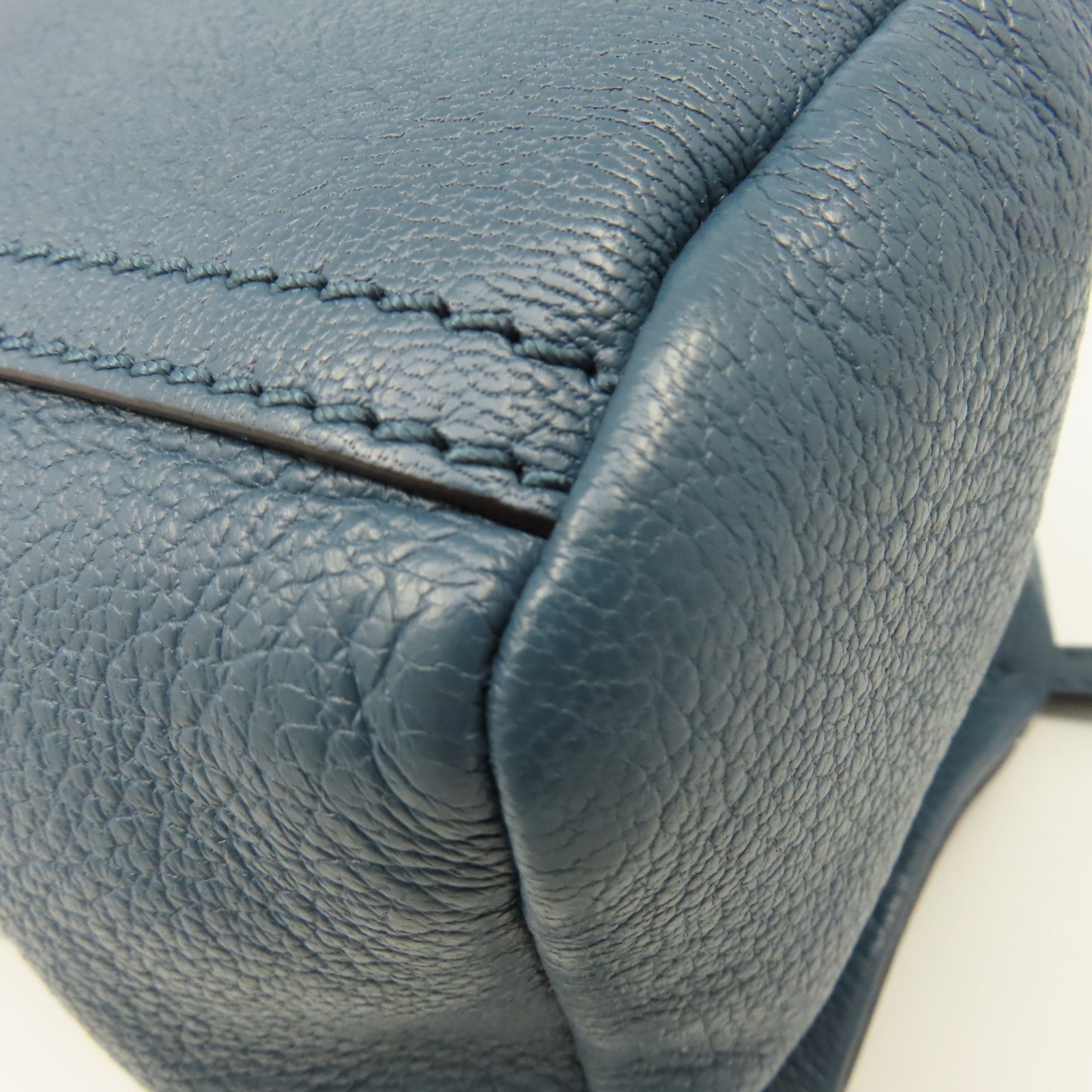 GIVENCHY 牛皮皮革Mini Pandora Shoulder Bag肩背袋綠藍色